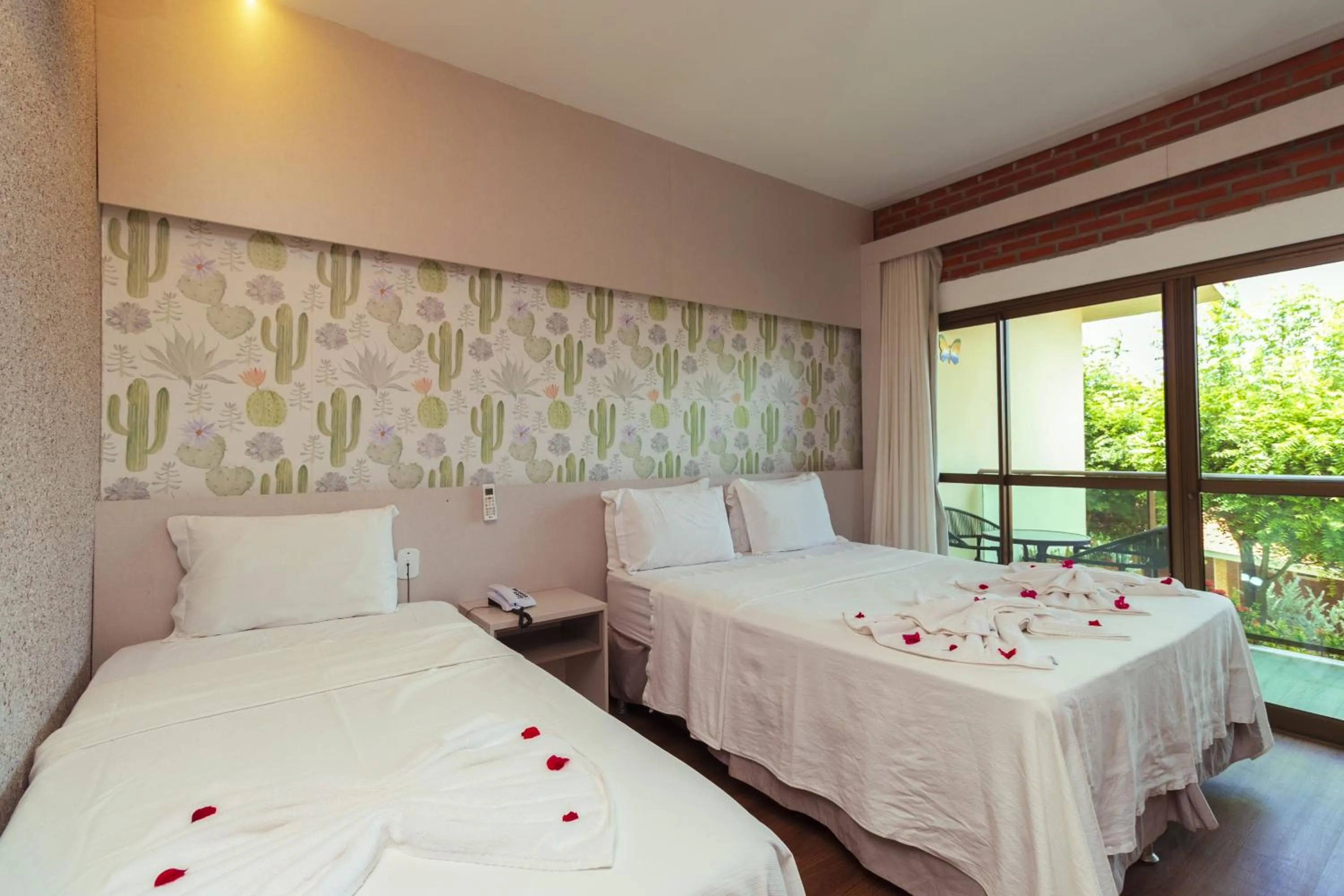 Bed in Pedra do Sino Hotel