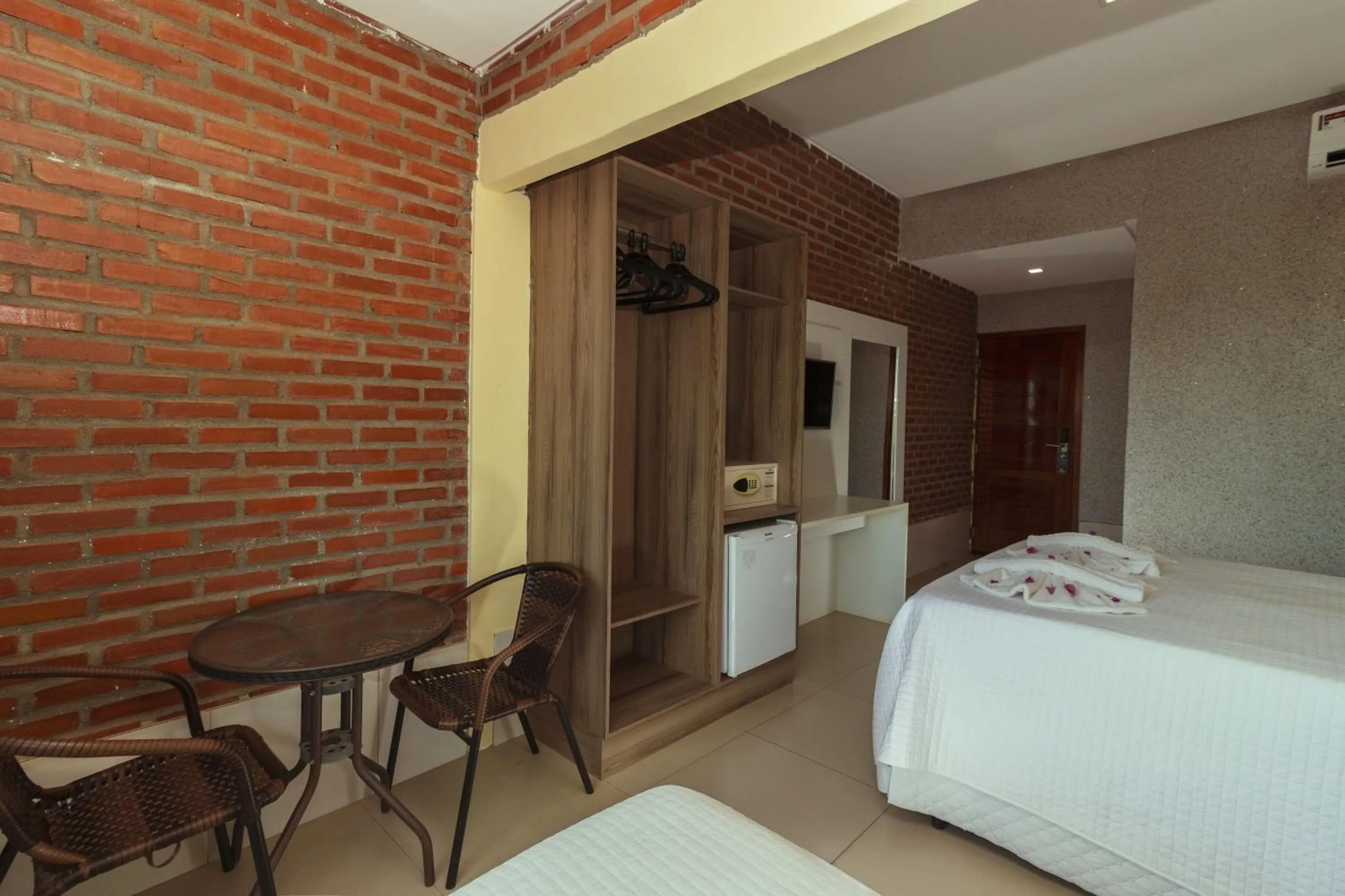Bed in Pedra do Sino Hotel
