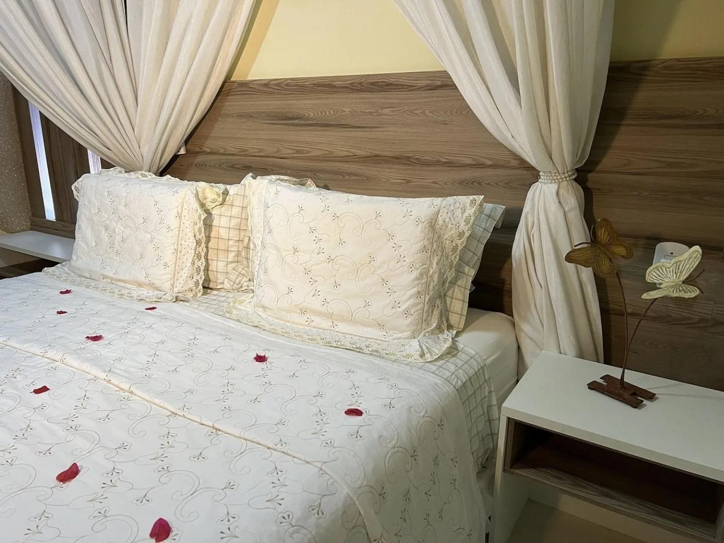 Bed in Pedra do Sino Hotel
