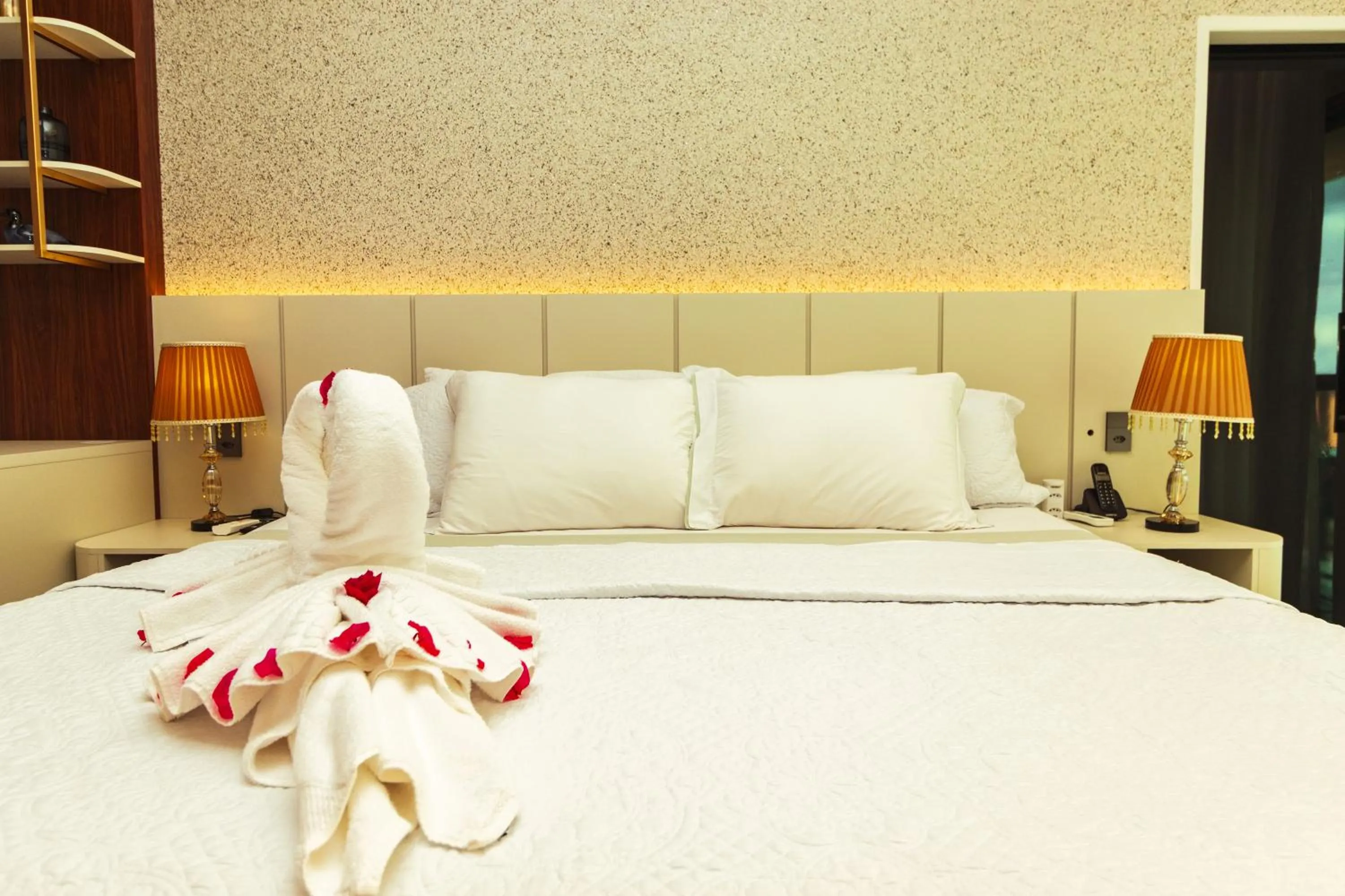 Bed in Pedra do Sino Hotel
