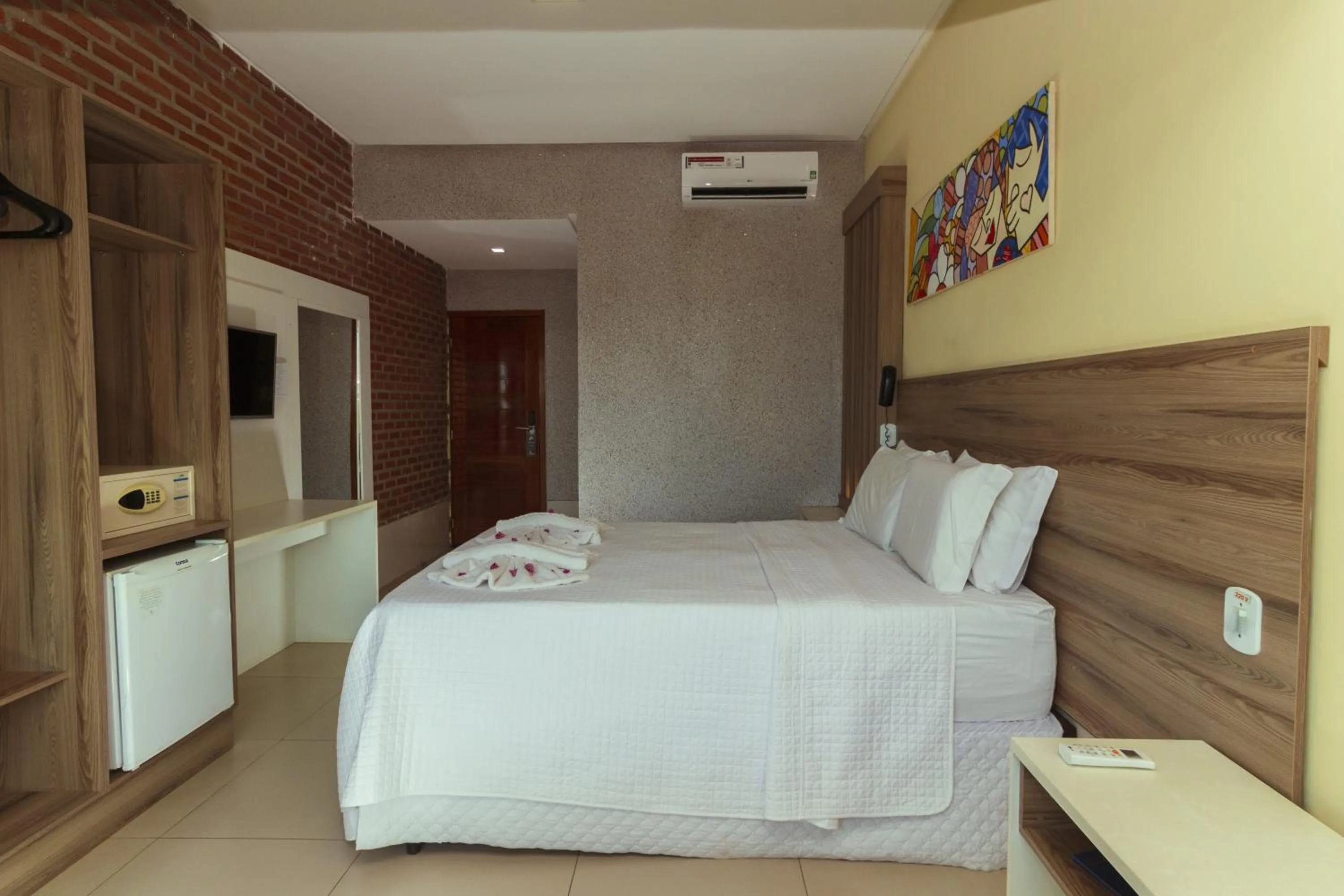 Bed in Pedra do Sino Hotel
