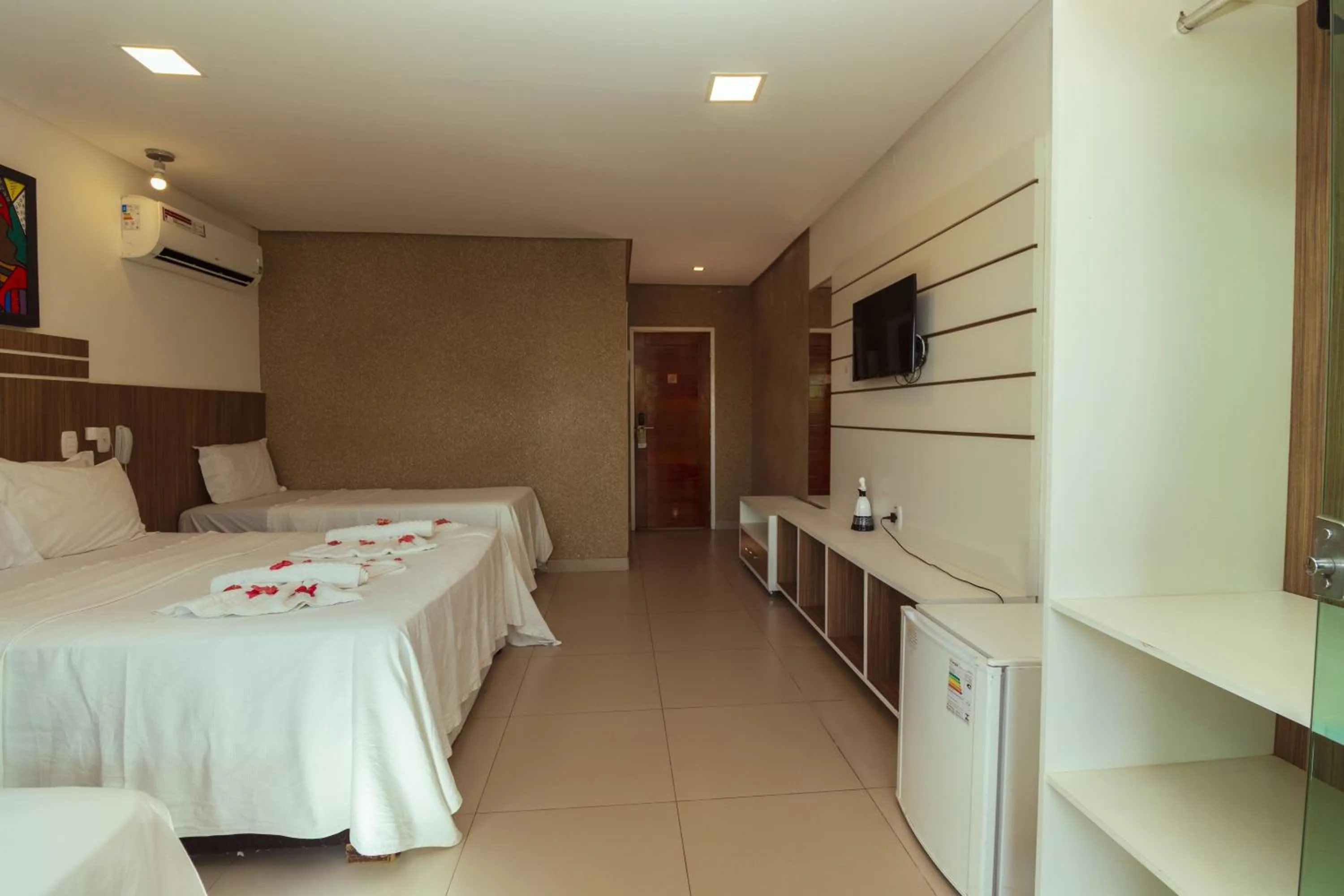 Bed in Pedra do Sino Hotel