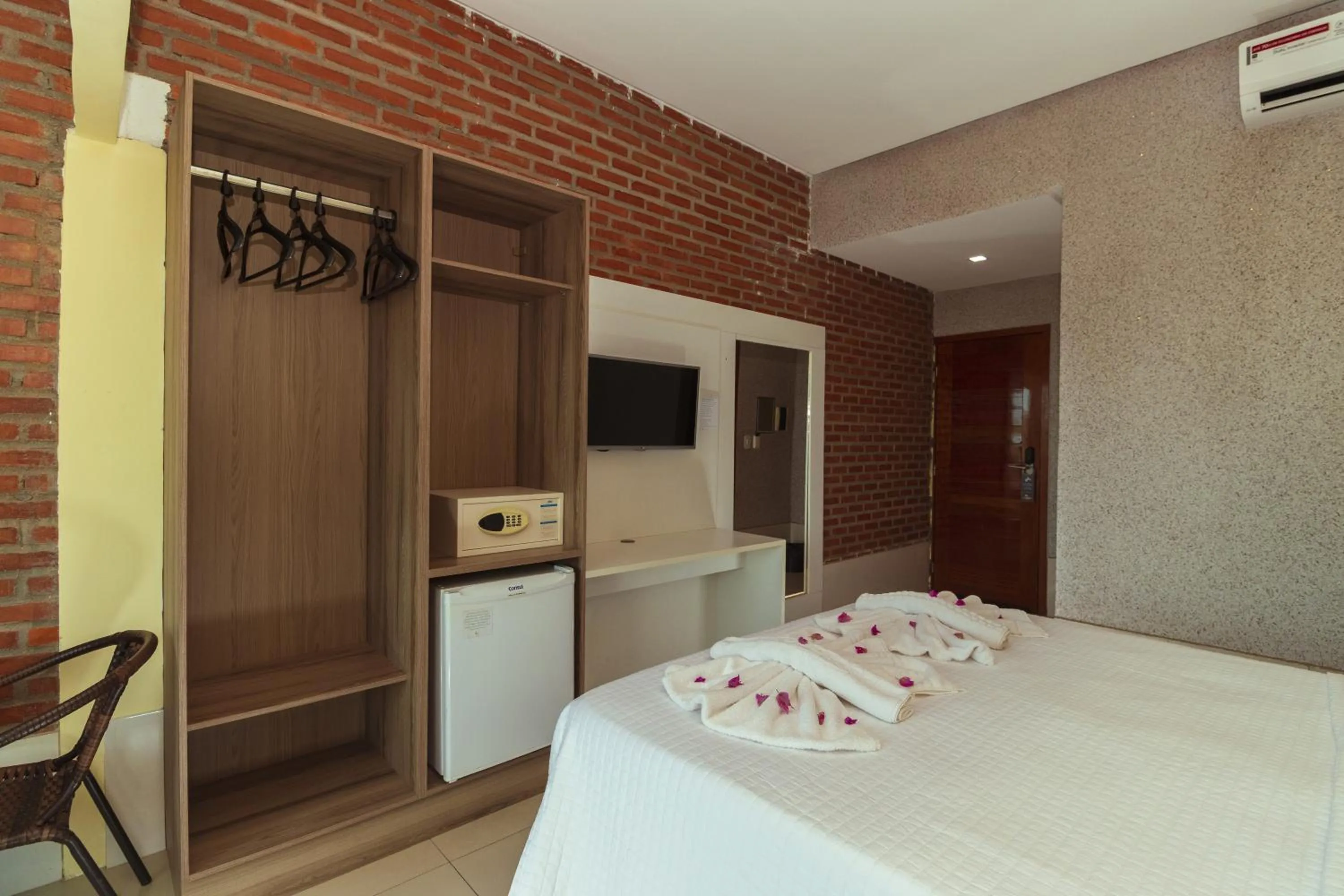 Bed in Pedra do Sino Hotel