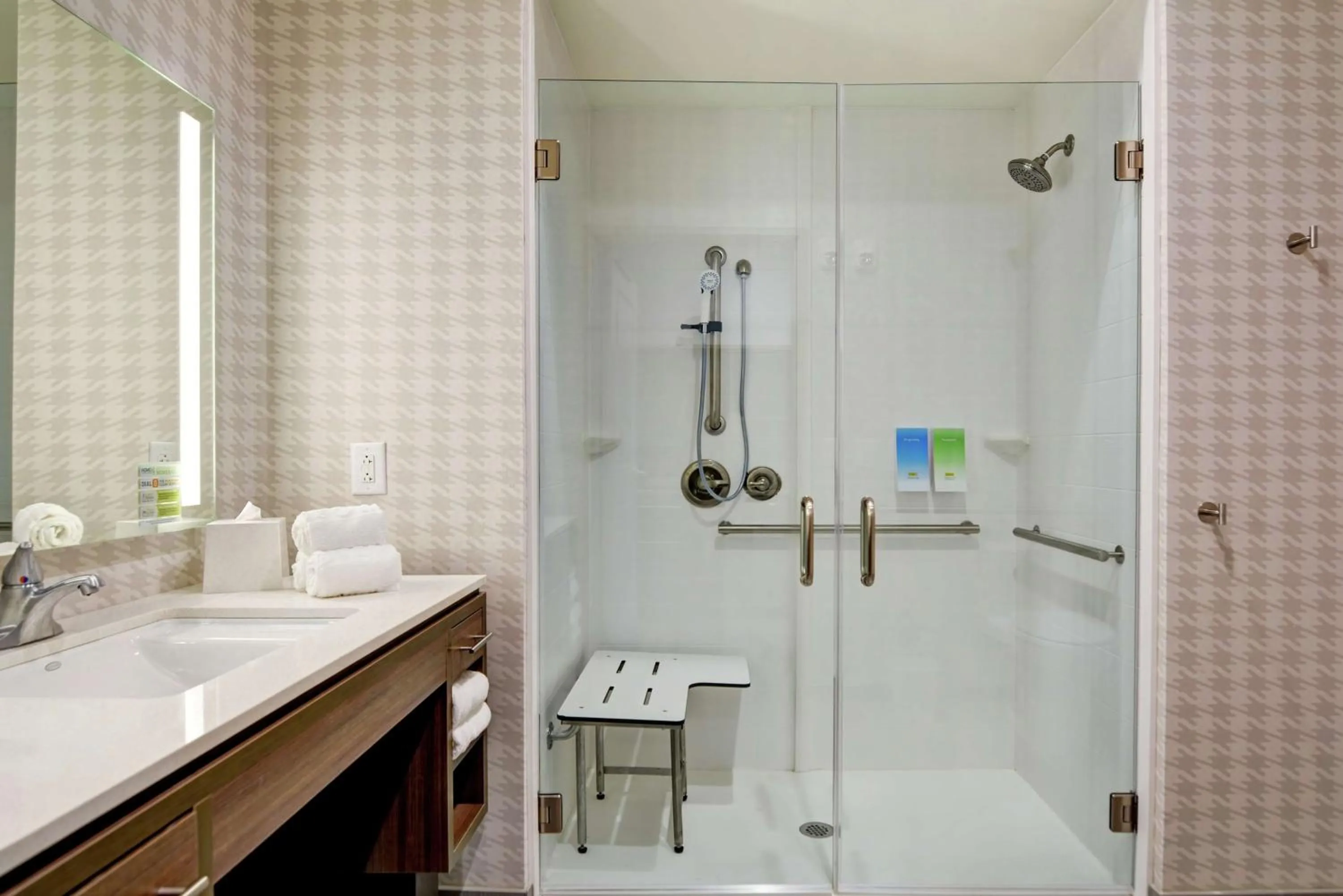 Bathroom in Home2 Suites Charleston West Ashley