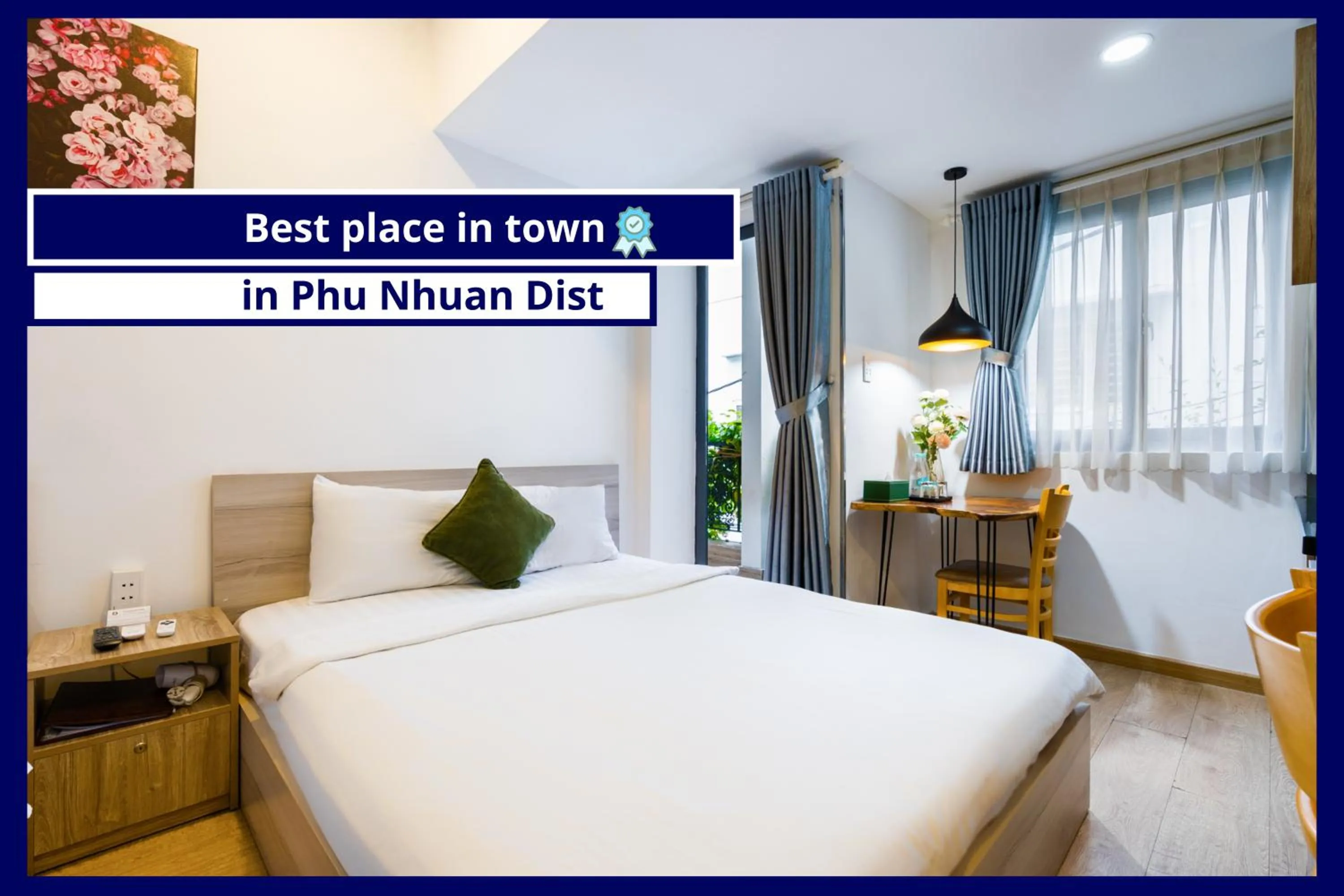 Bed in Cactusland Hotel & Apartment