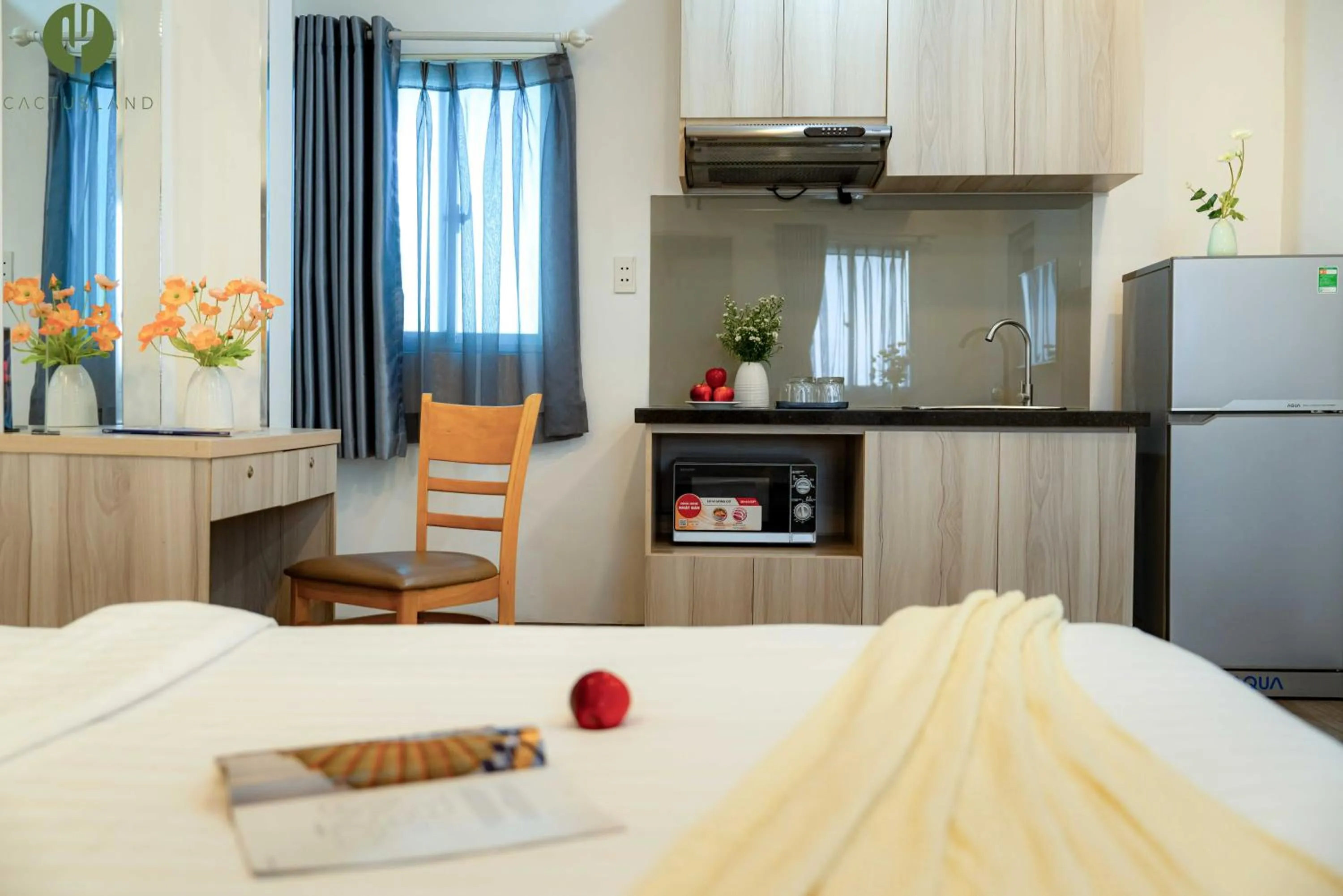 TV and multimedia in Cactusland Hotel & Apartment