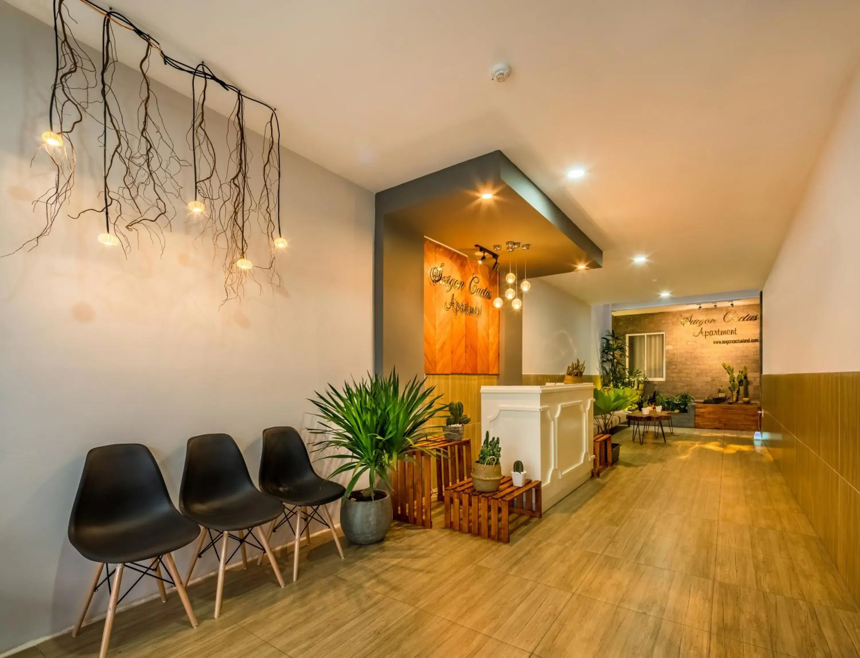 Lobby or reception in Cactusland Hotel & Apartment Lobby or reception in Cactusland Hotel & Apartment