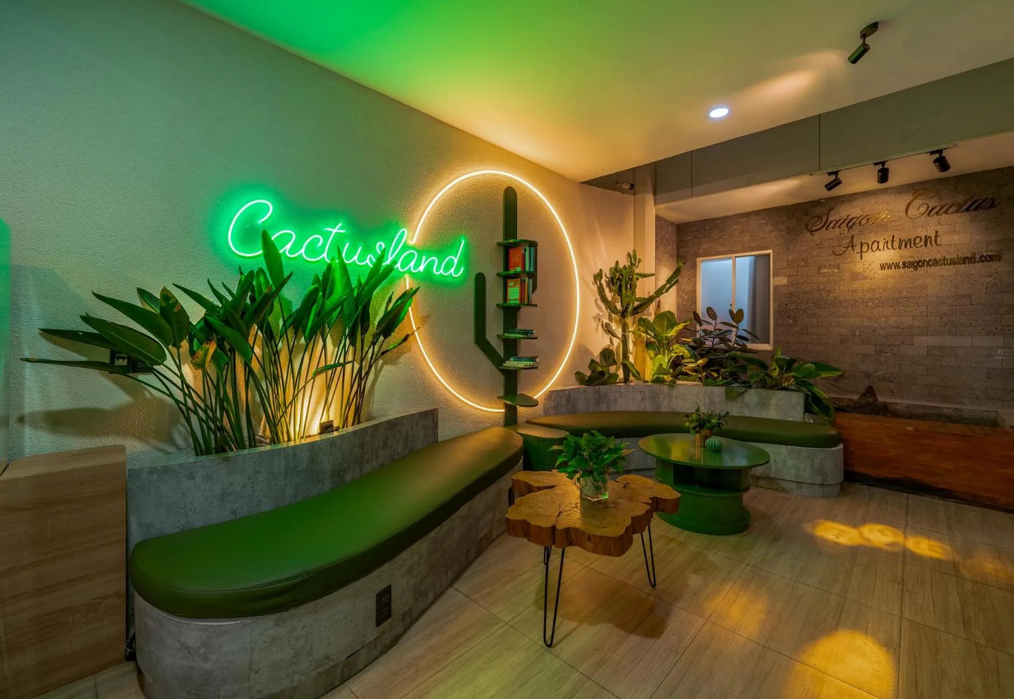 Living room in Cactusland Hotel & Apartment