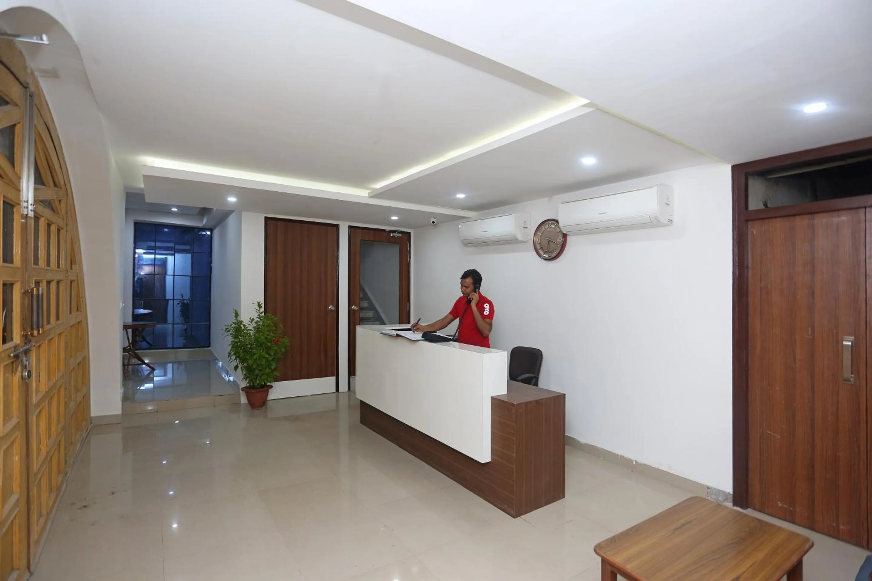 Lobby or reception in Super Hotel O Tulip Inn