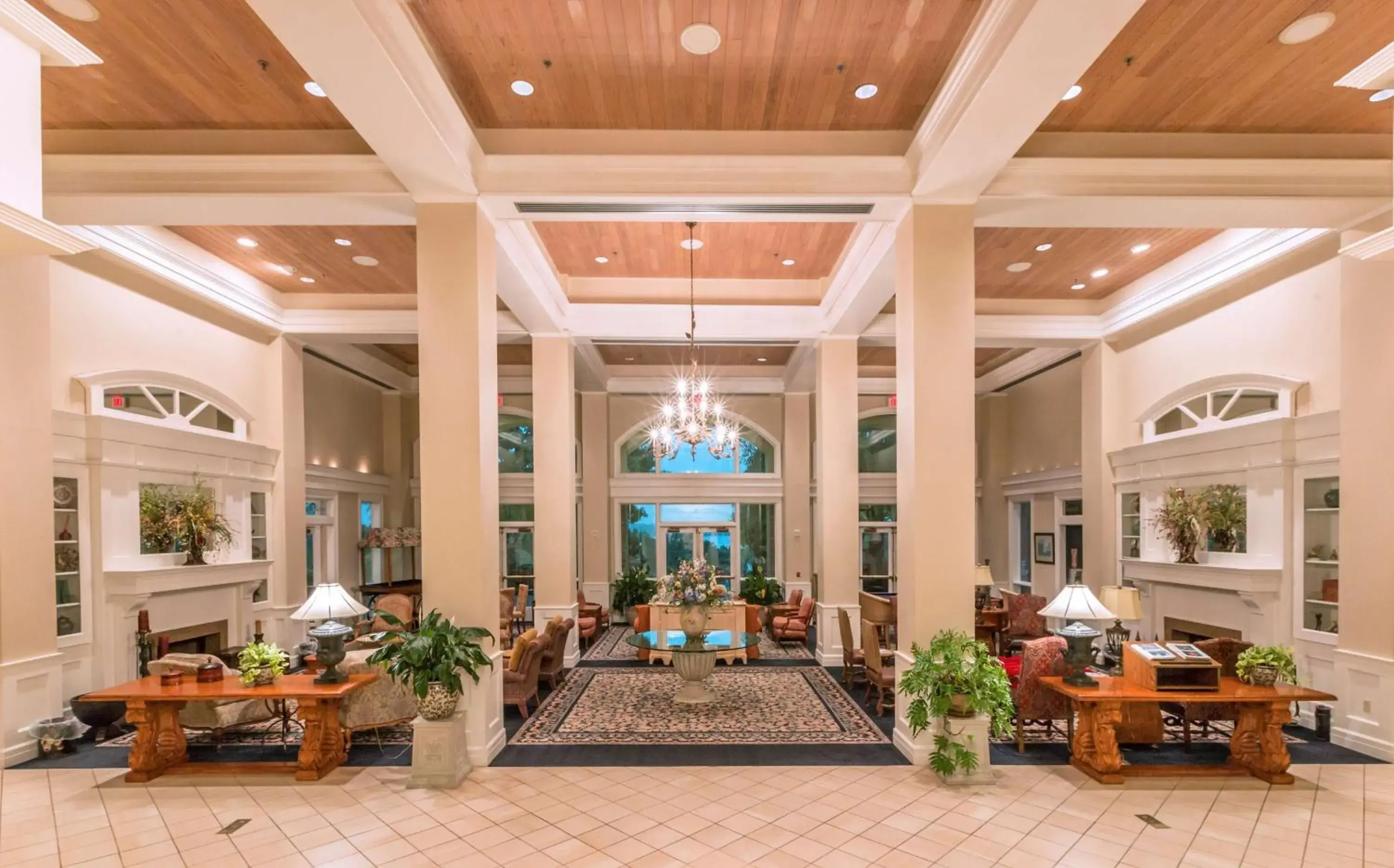 Lobby or reception in Cypress Bend Resort, a Wyndham Hotel Lobby or reception in Cypress Bend Resort, a Wyndham Hotel