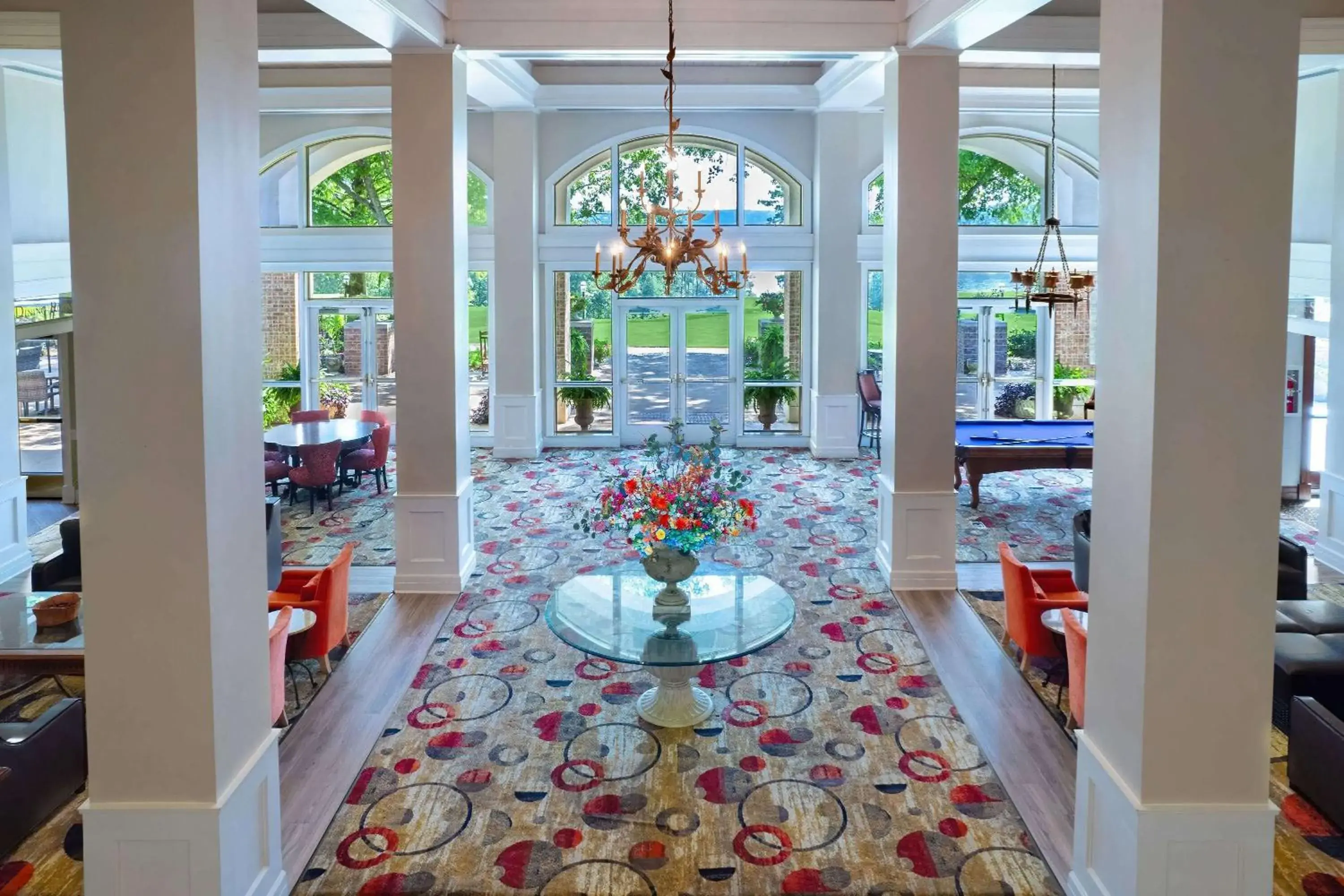 Lobby or reception in Cypress Bend Resort, a Wyndham Hotel Lobby or reception in Cypress Bend Resort, a Wyndham Hotel