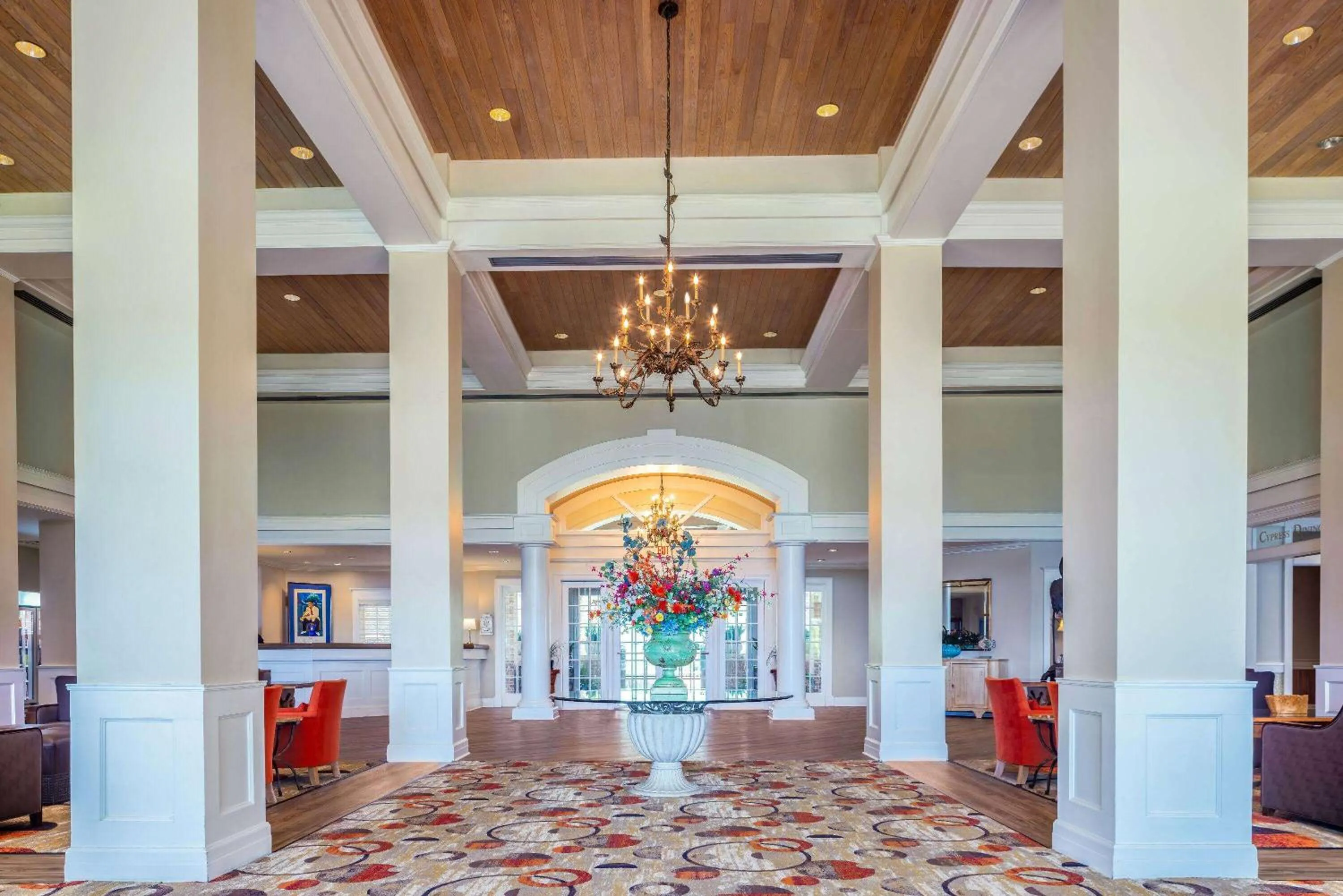 Lobby or reception in Cypress Bend Resort, a Wyndham Hotel