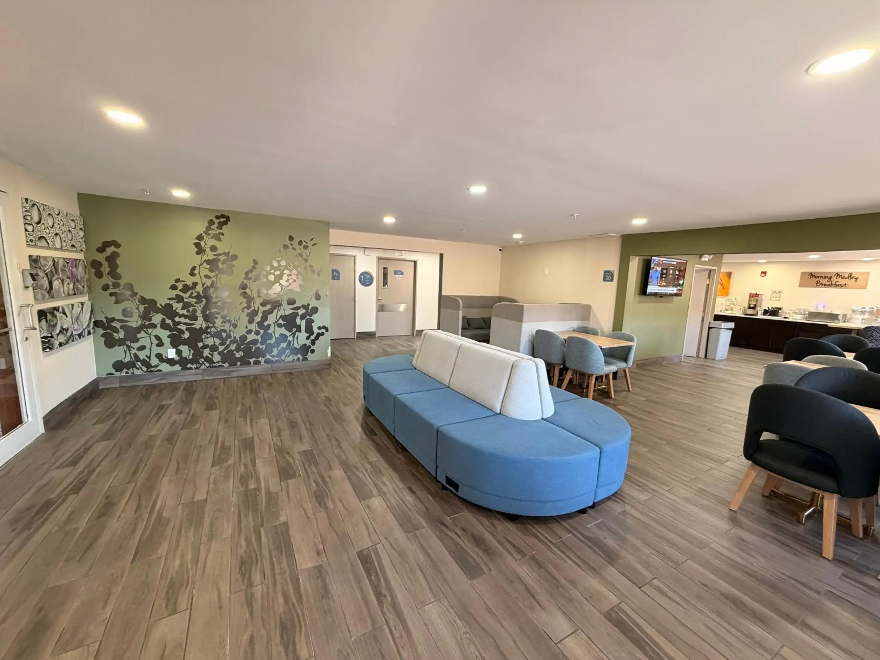 Lobby or reception in College Inn Lobby or reception in College Inn