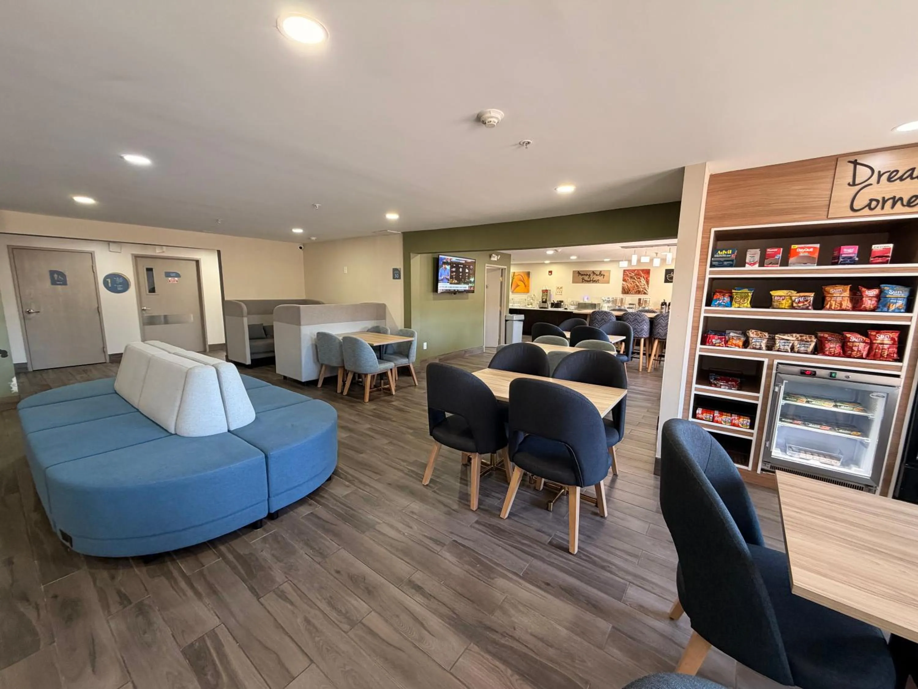 Lobby or reception in College Inn