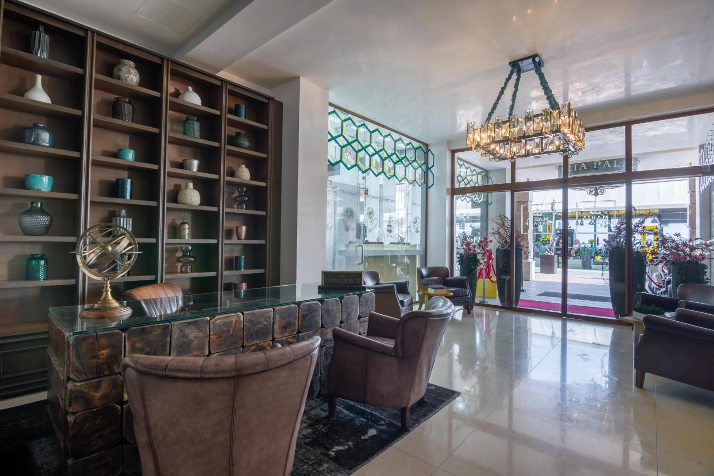 Lobby or reception in Maria Palace Complex