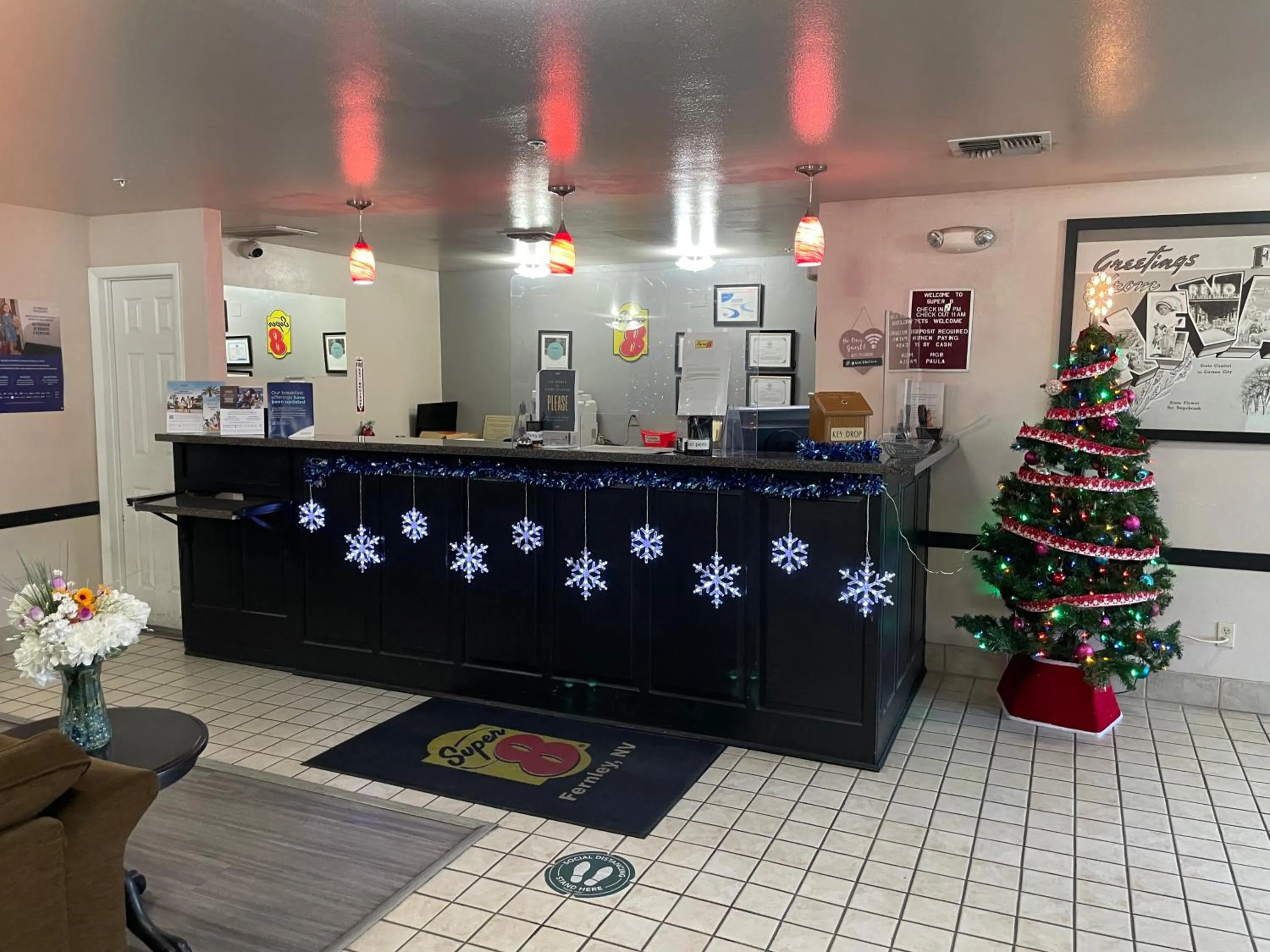 Lobby or reception in Super 8 by Wyndham Fernley