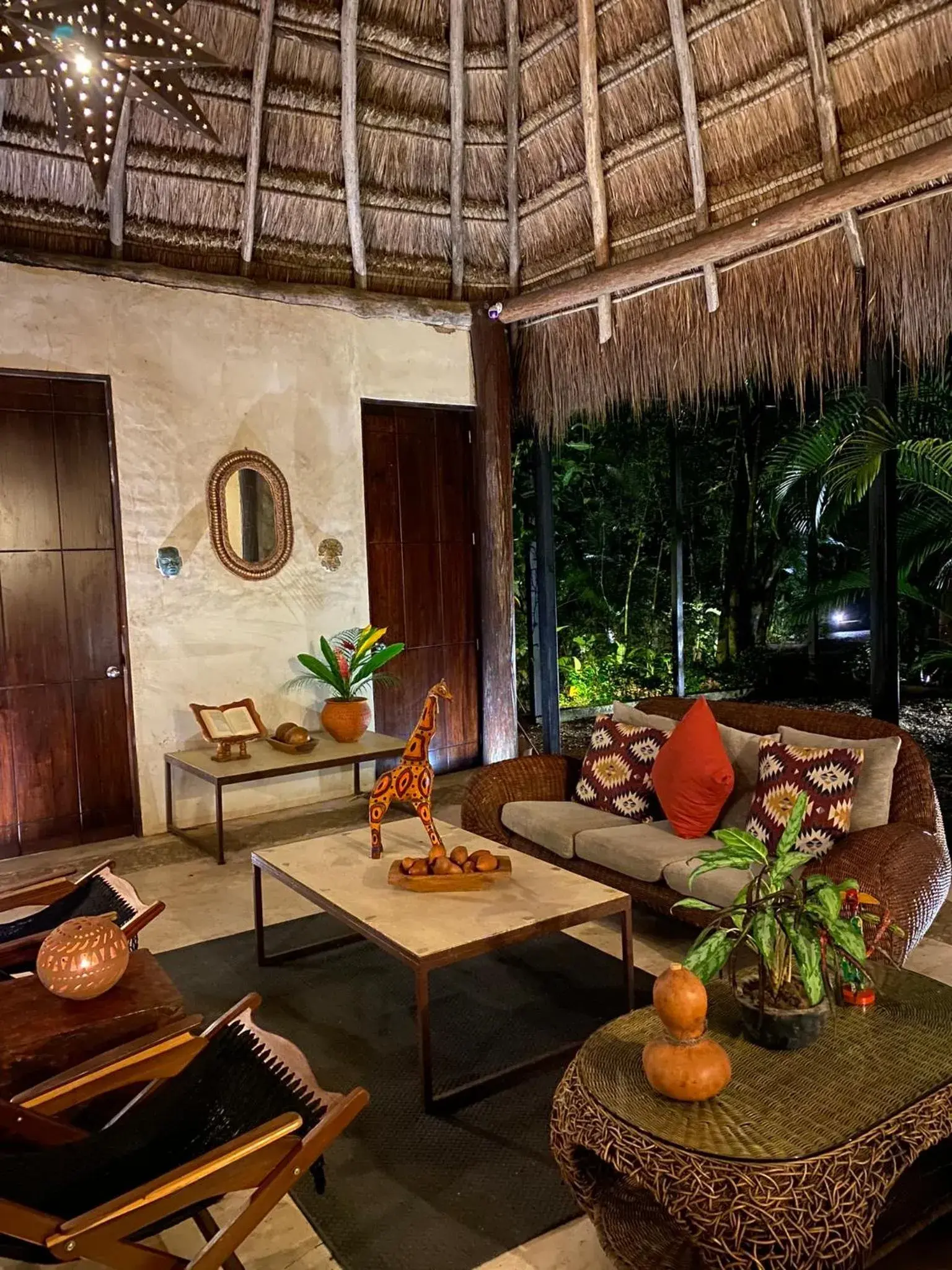 Living room in Piedra de Agua Palenque Living room in Piedra de Agua Palenque