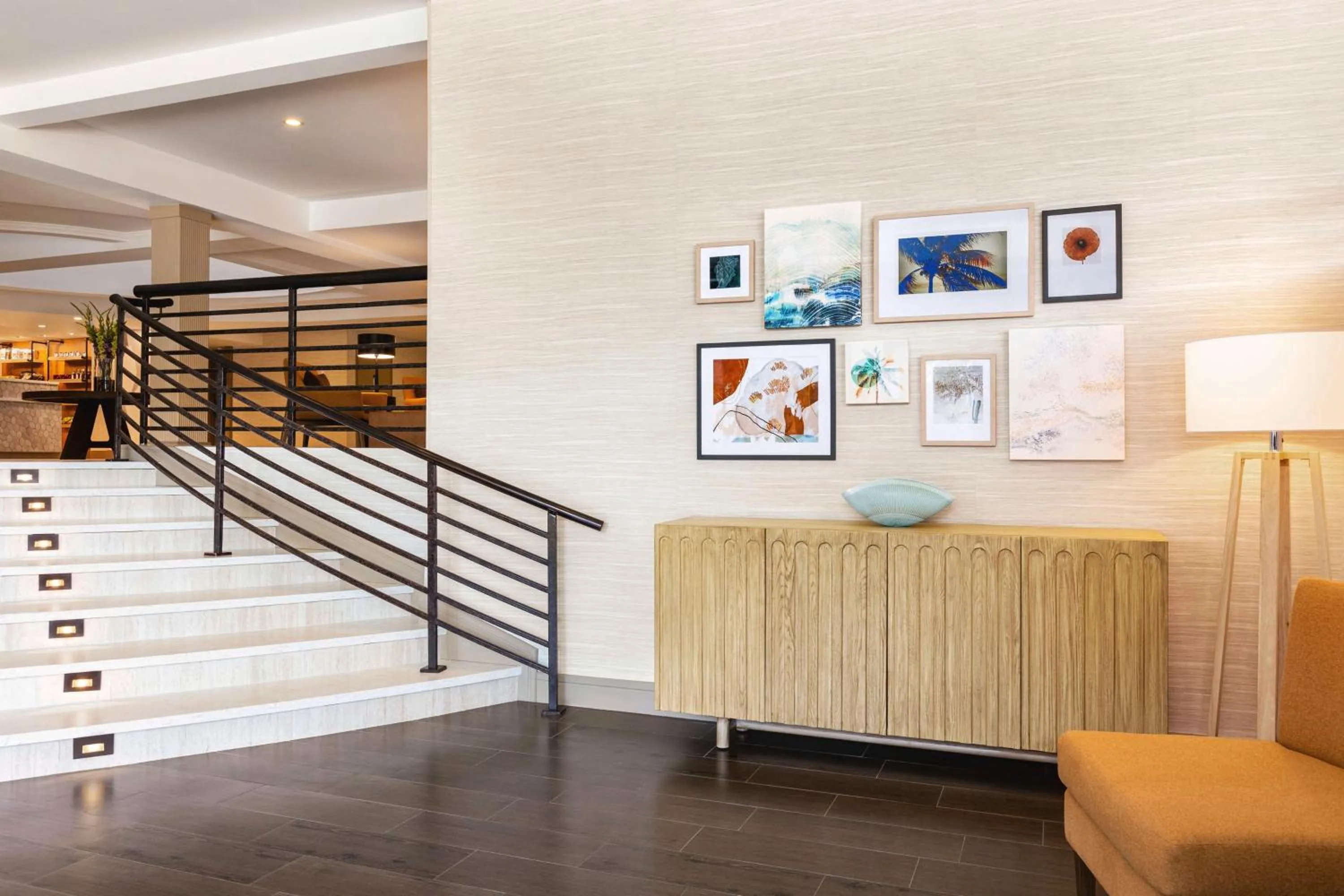 Lobby or reception in Hilton Garden Inn Monterey