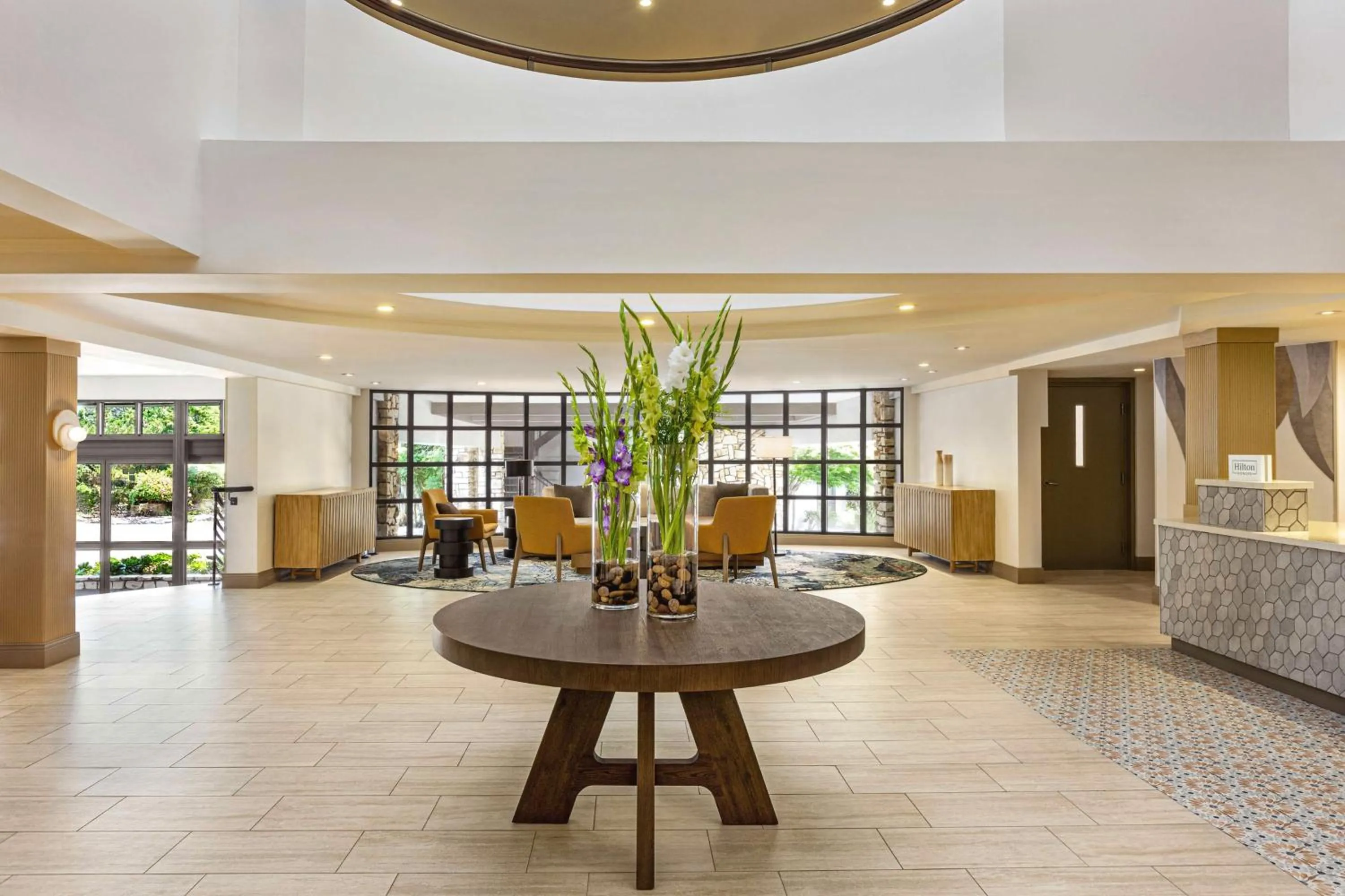 Lobby or reception in Hilton Garden Inn Monterey
