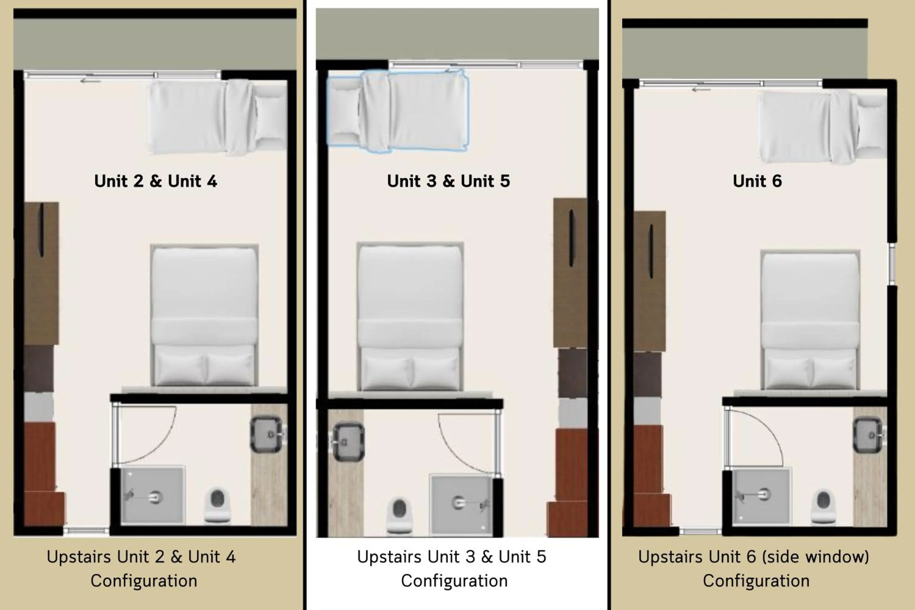 Floor plan in Waikanae Beach Motel