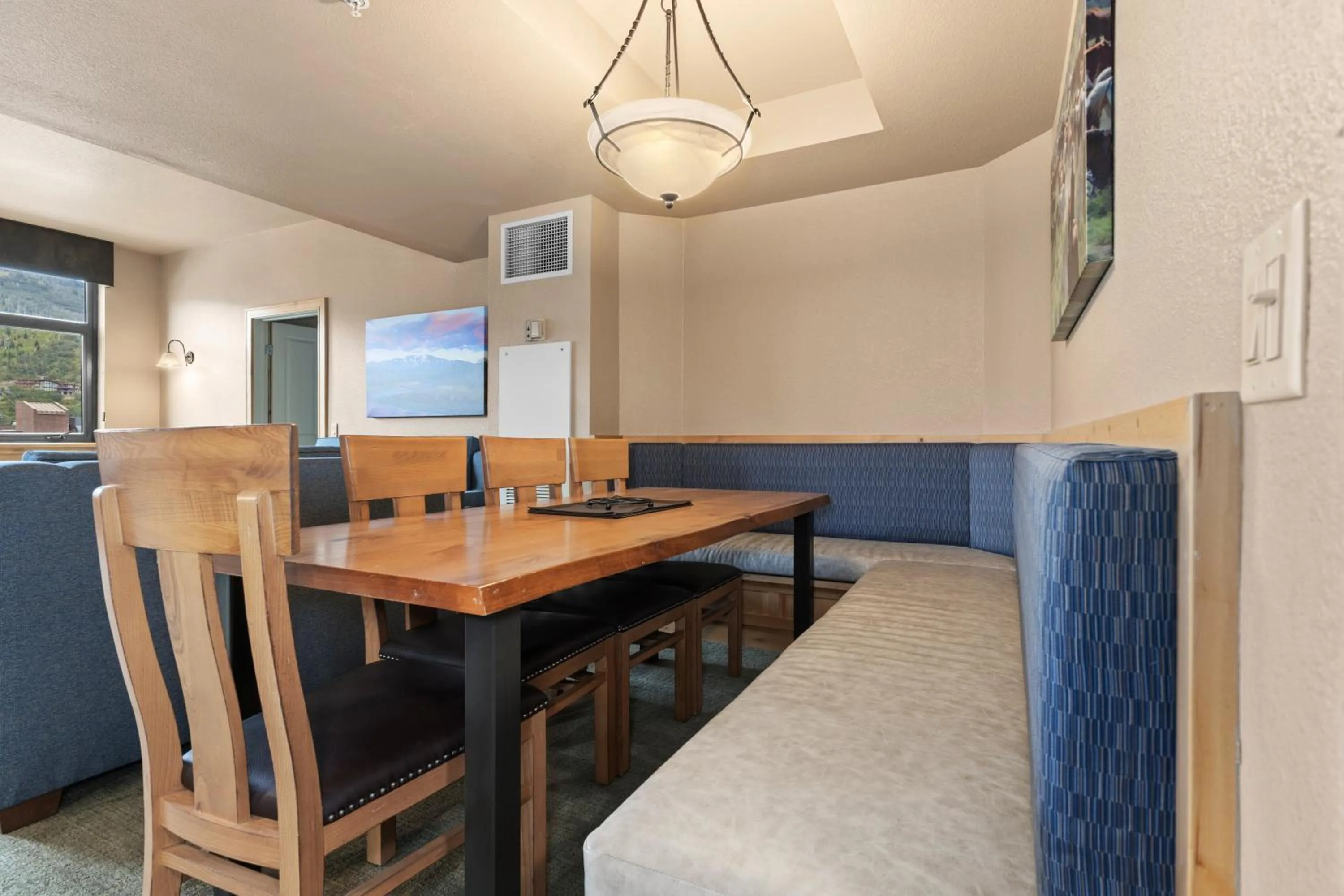 Dining area in The Steamboat Grand