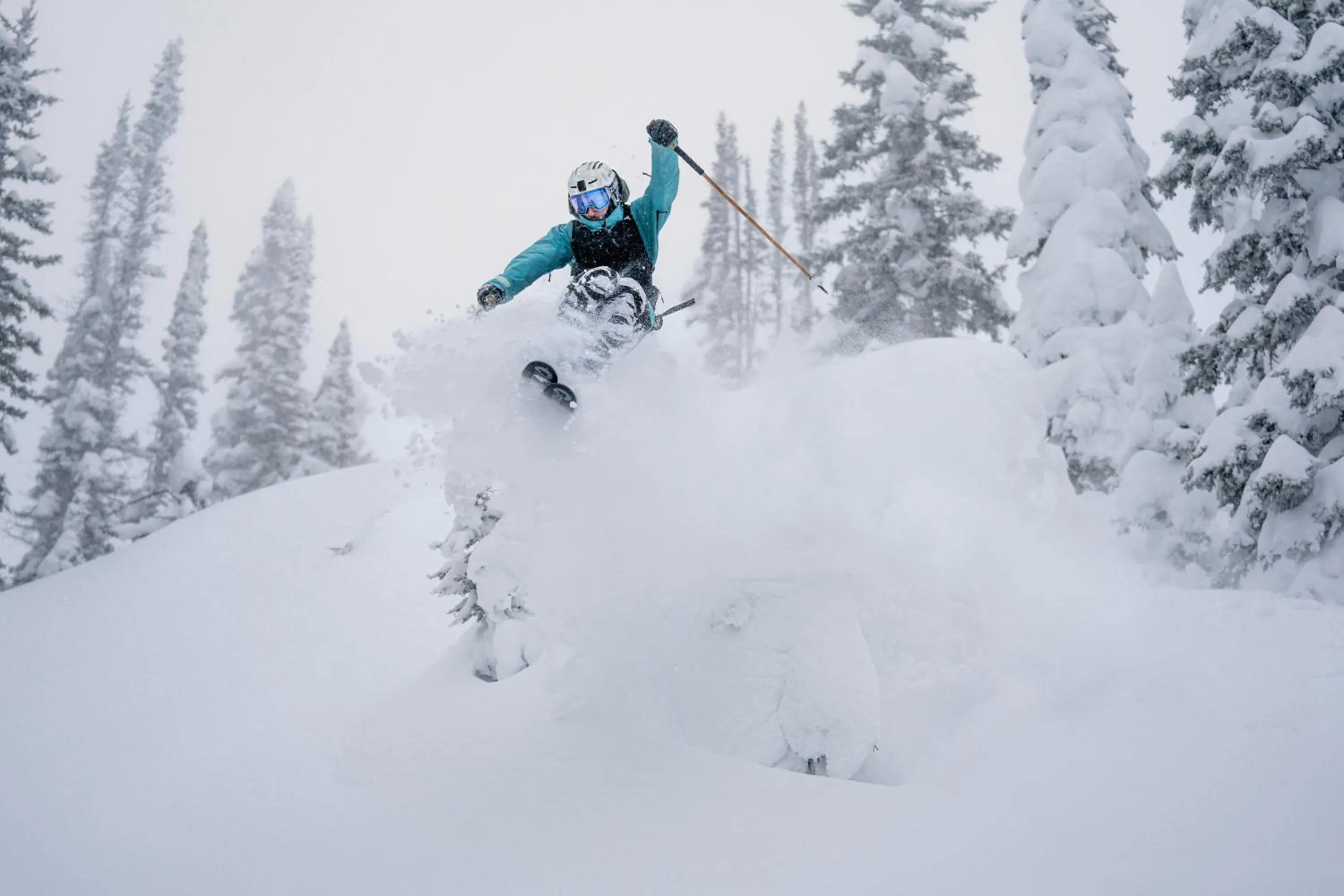 Skiing in The Steamboat Grand