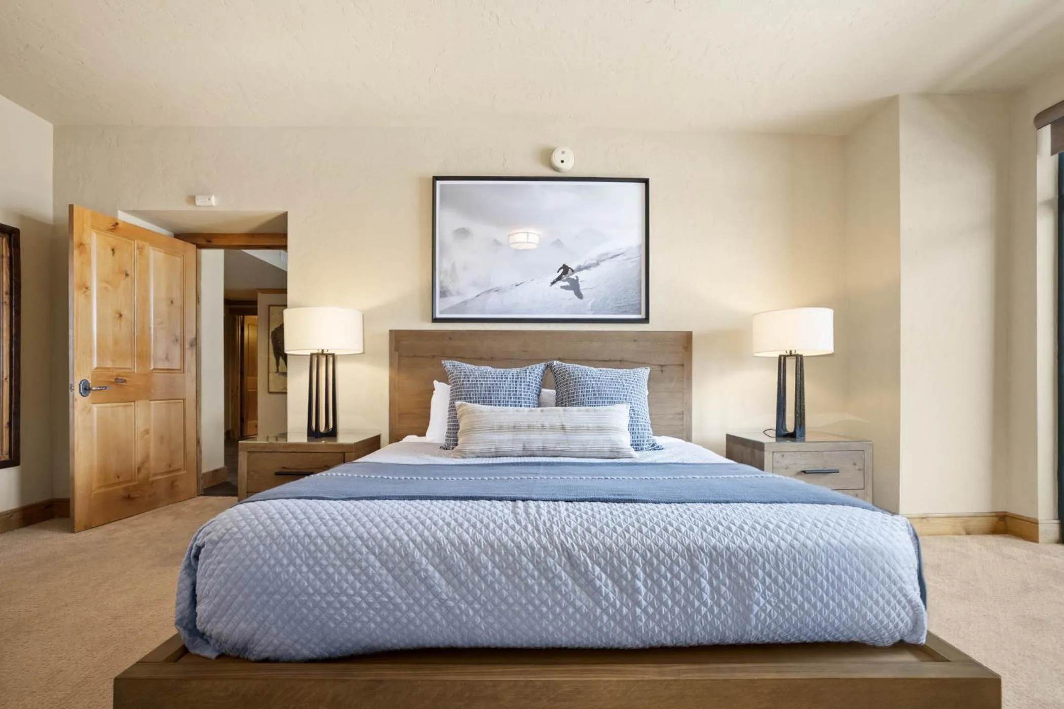 Bed in The Steamboat Grand