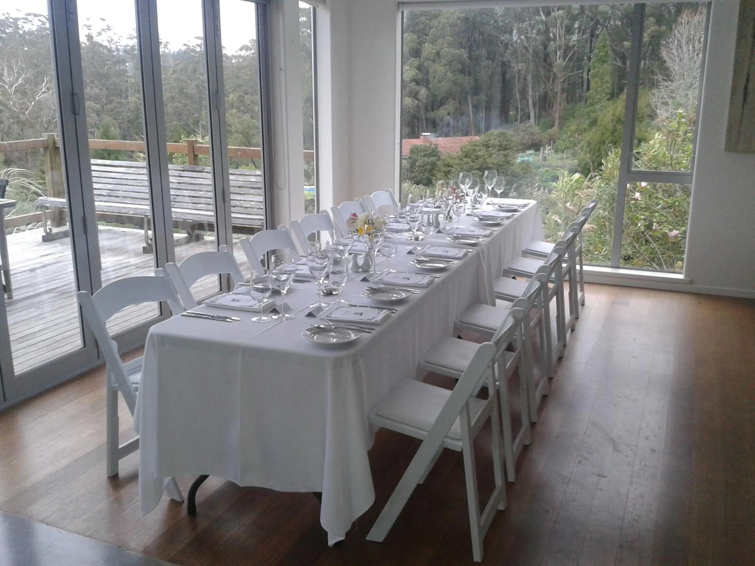 Dinner in Stone Store Lodge