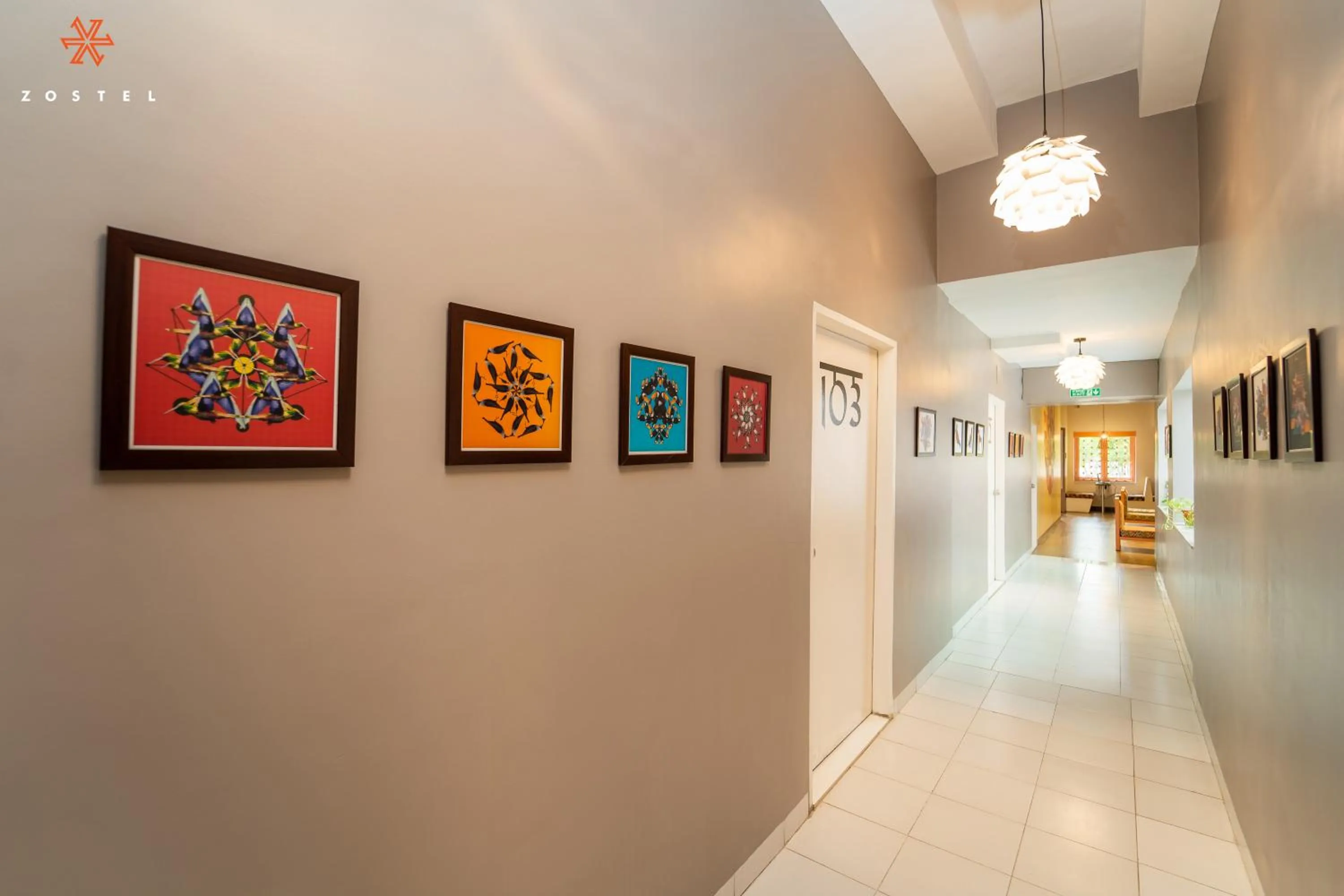 Living room in Zostel Chhatrapati Sambhajinagar, Formerly Aurangabad