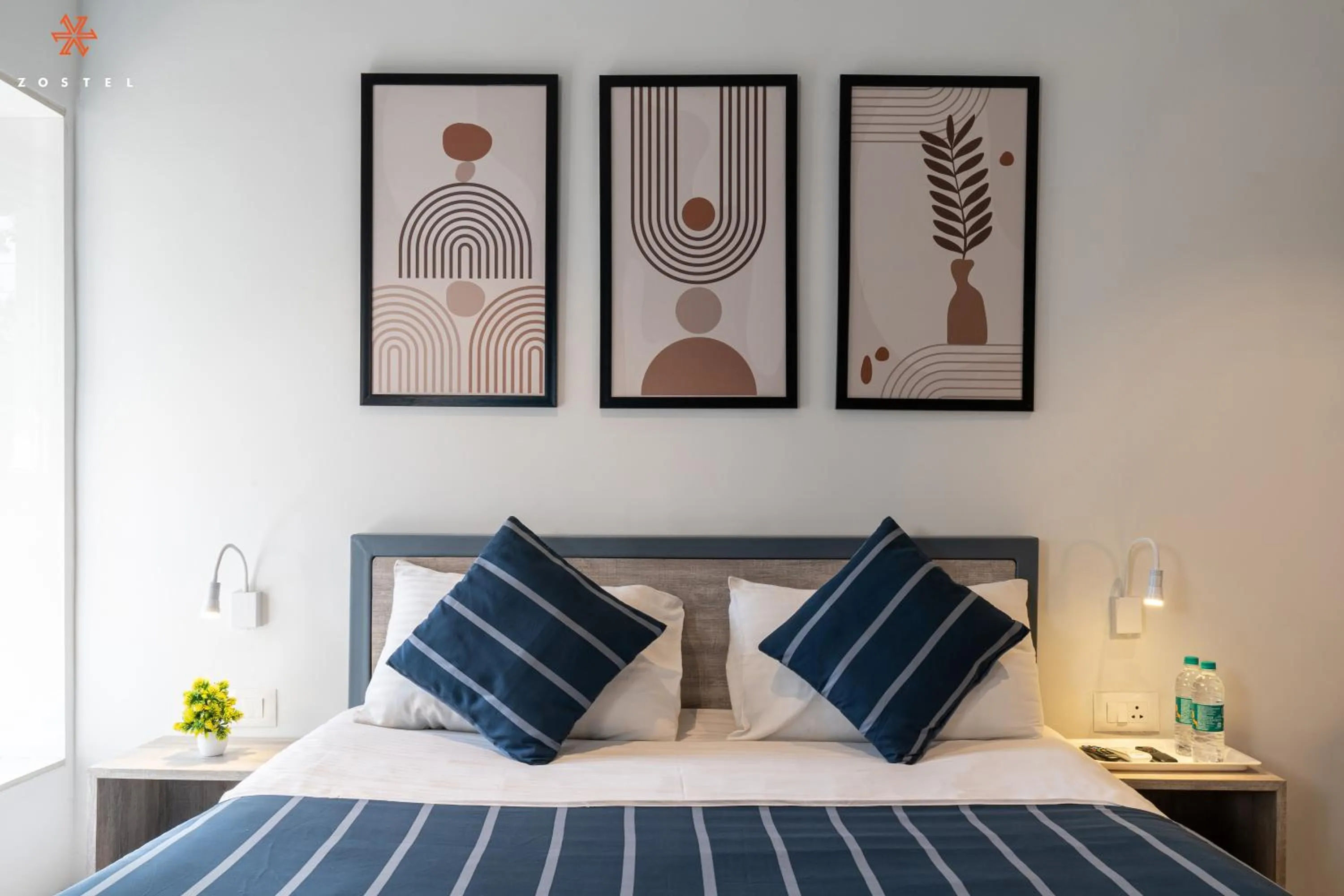 Bed in Zostel Chhatrapati Sambhajinagar, Formerly Aurangabad