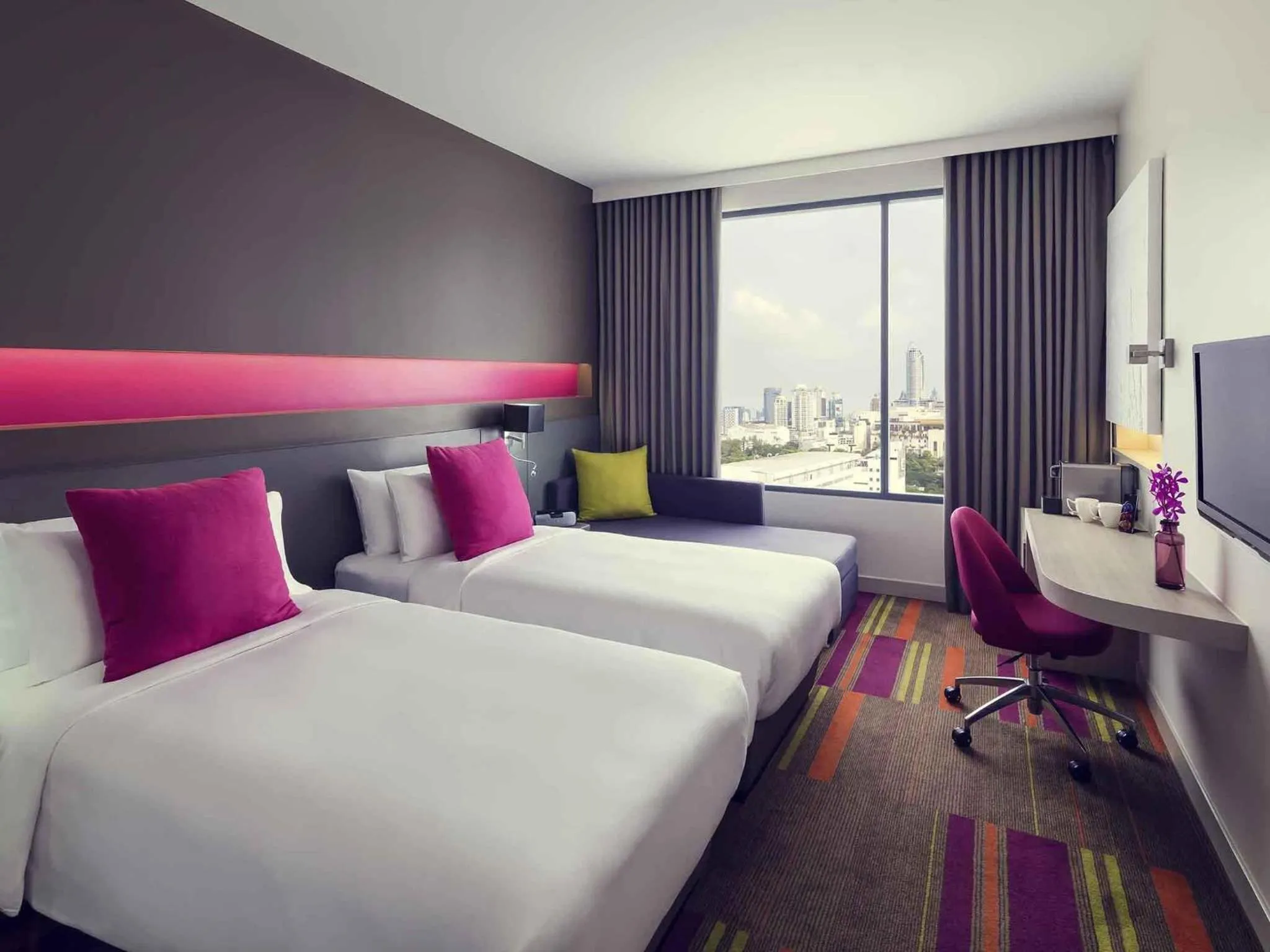 Bedroom, Bed in Mercure Bangkok Siam