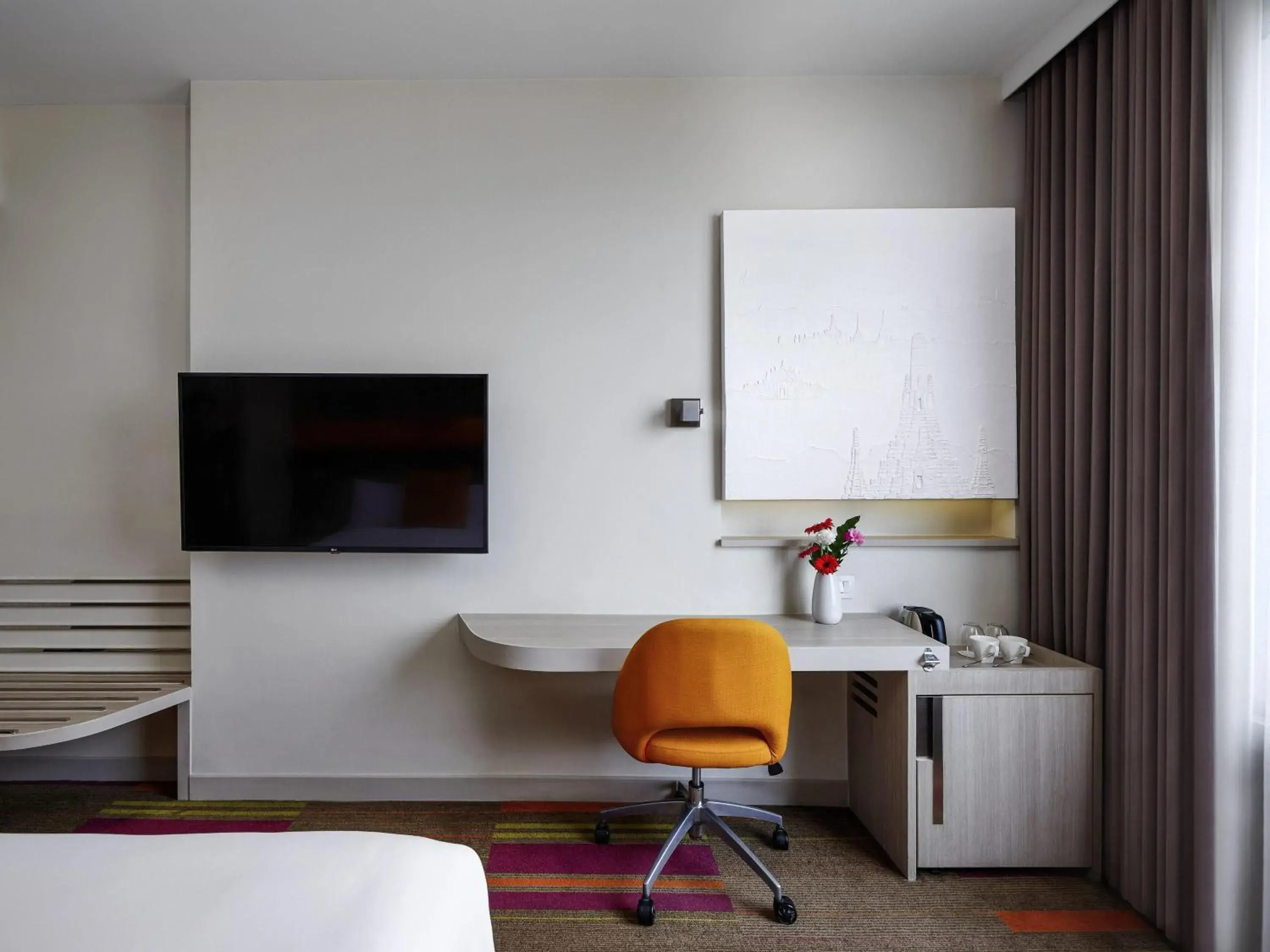 Bedroom in Mercure Bangkok Siam Bedroom in Mercure Bangkok Siam