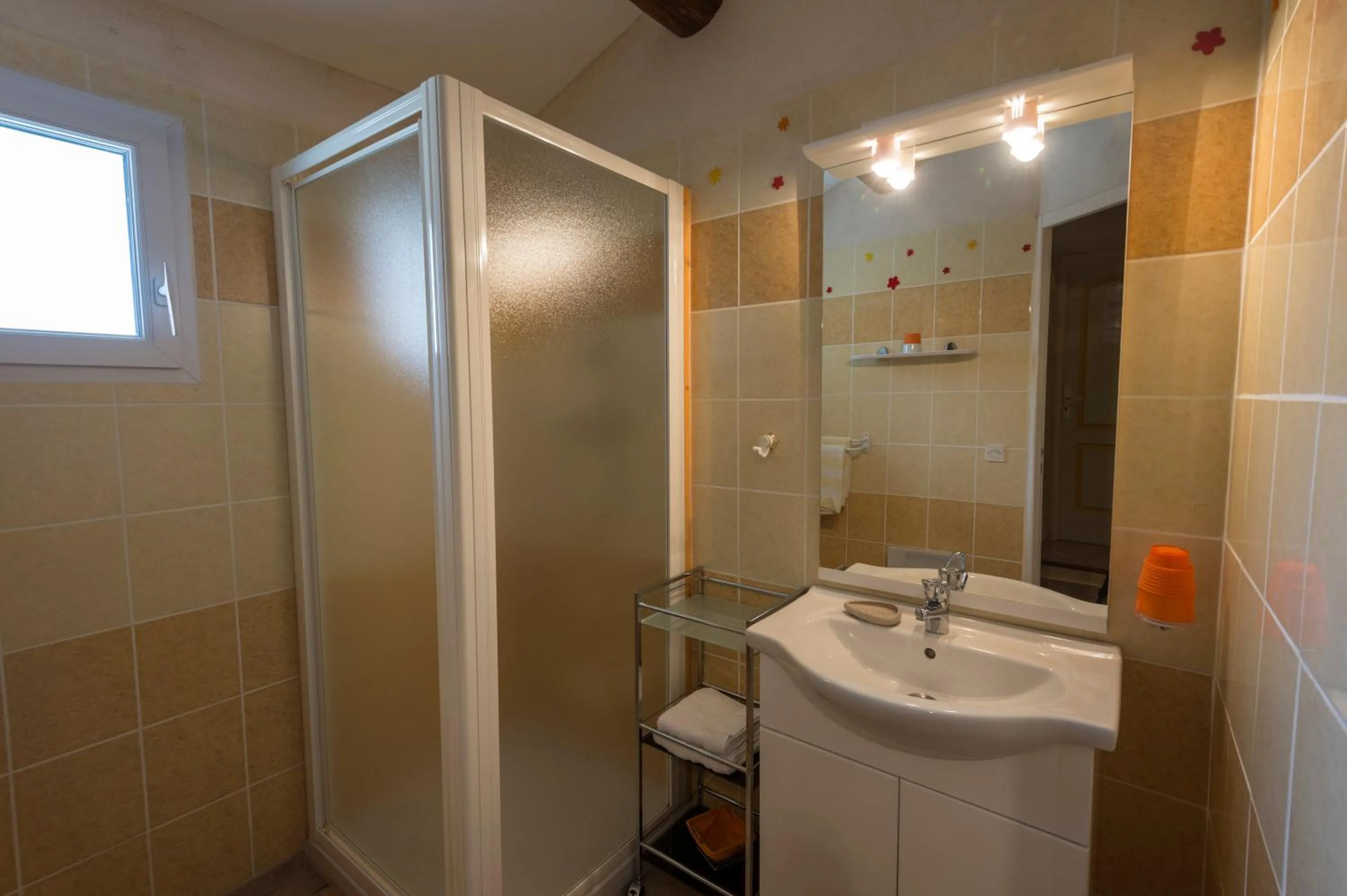 Bathroom in Chambres d'Hôtes de Curnier