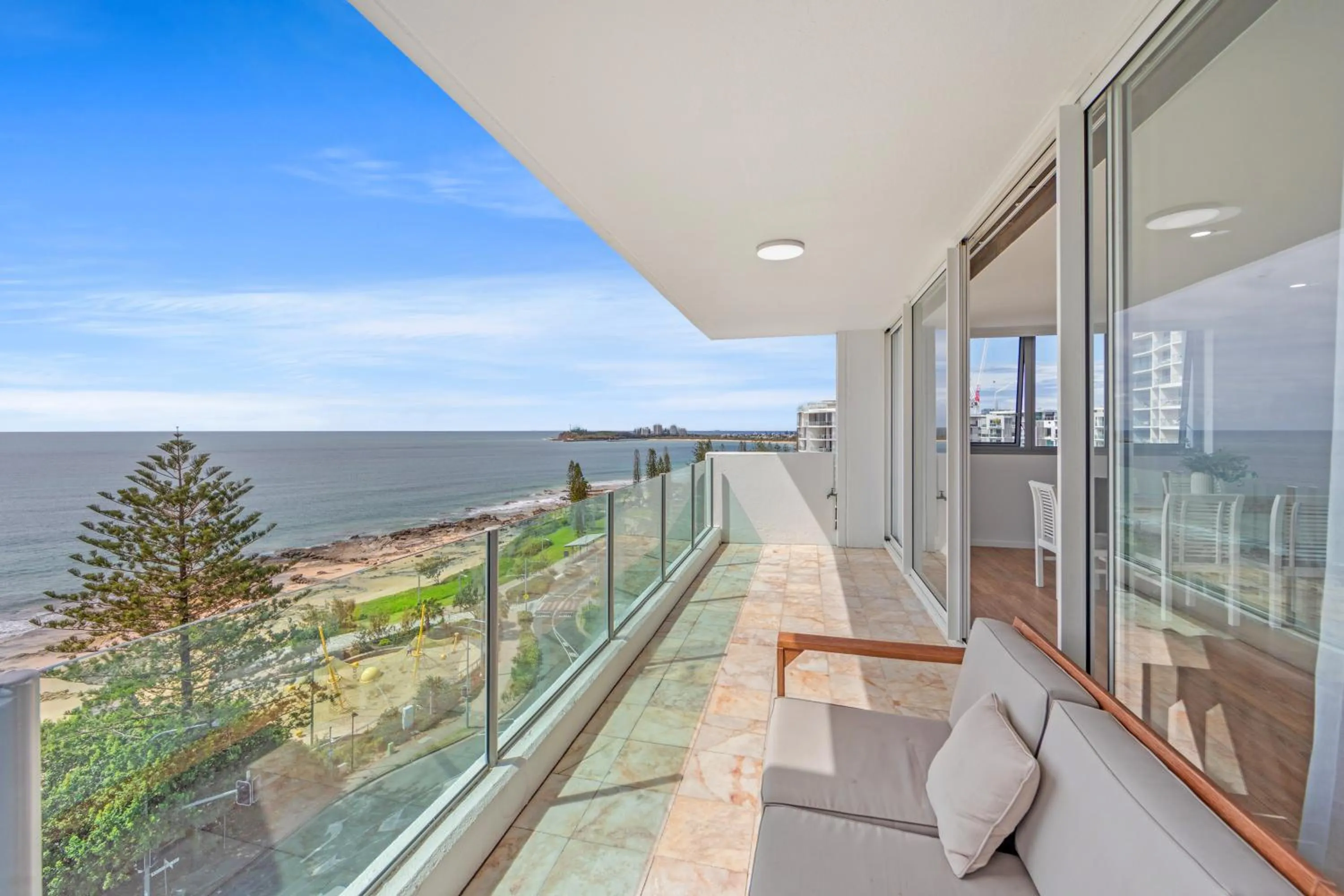 Balcony/Terrace in Northwind Beachfront Apartments
