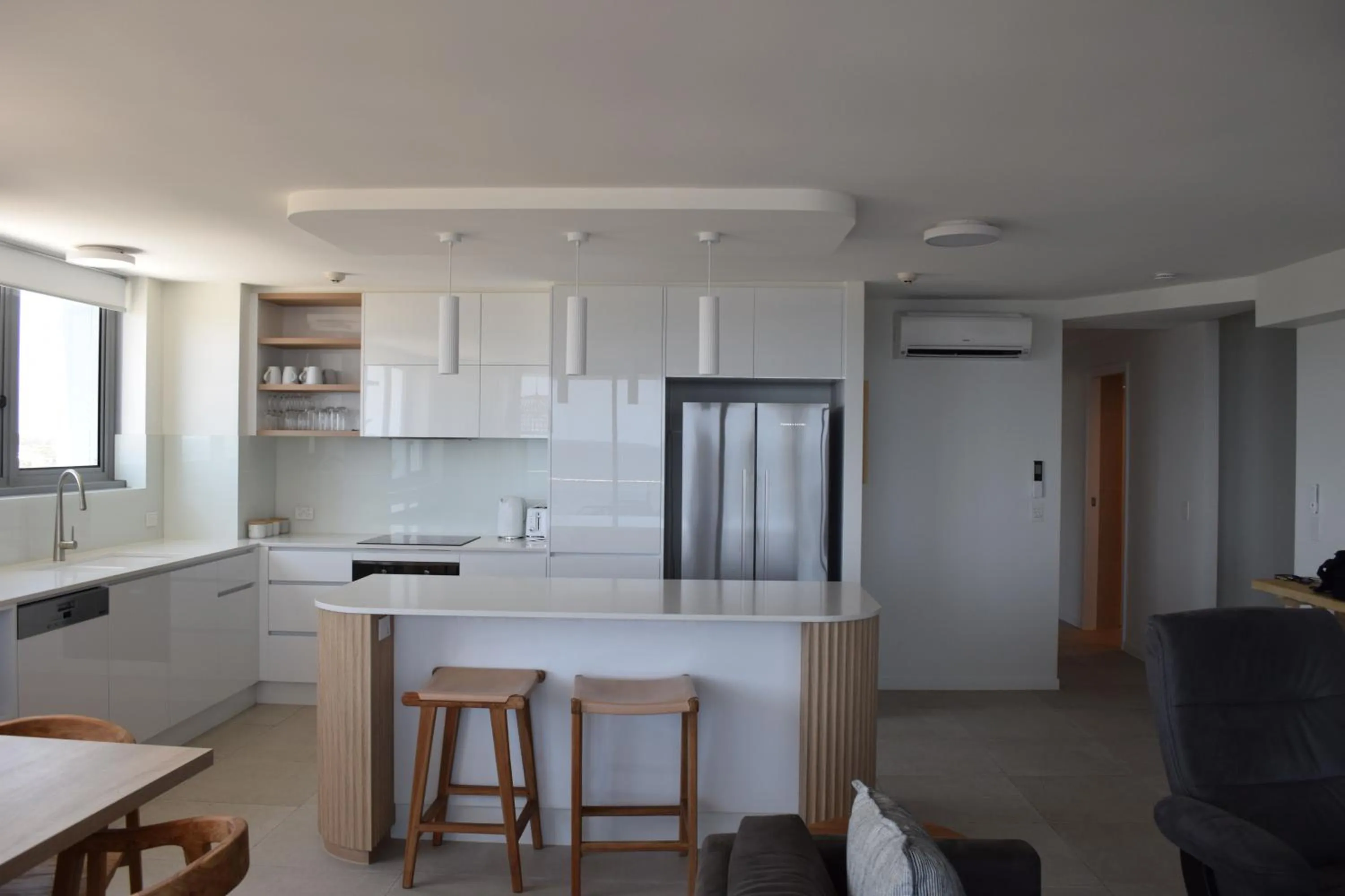 kitchen in Northwind Beachfront Apartments