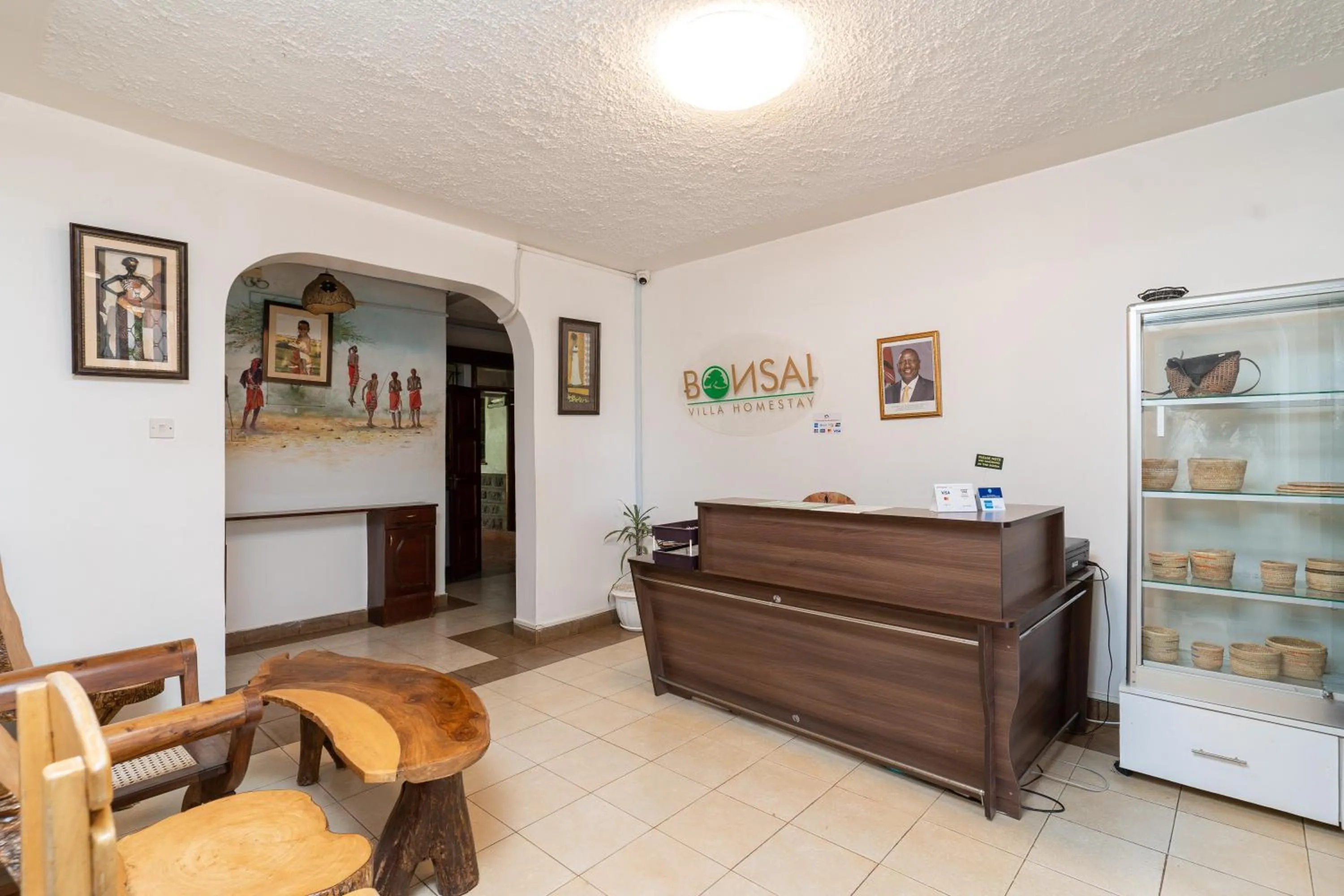 Lobby or reception in Bonsai Villa