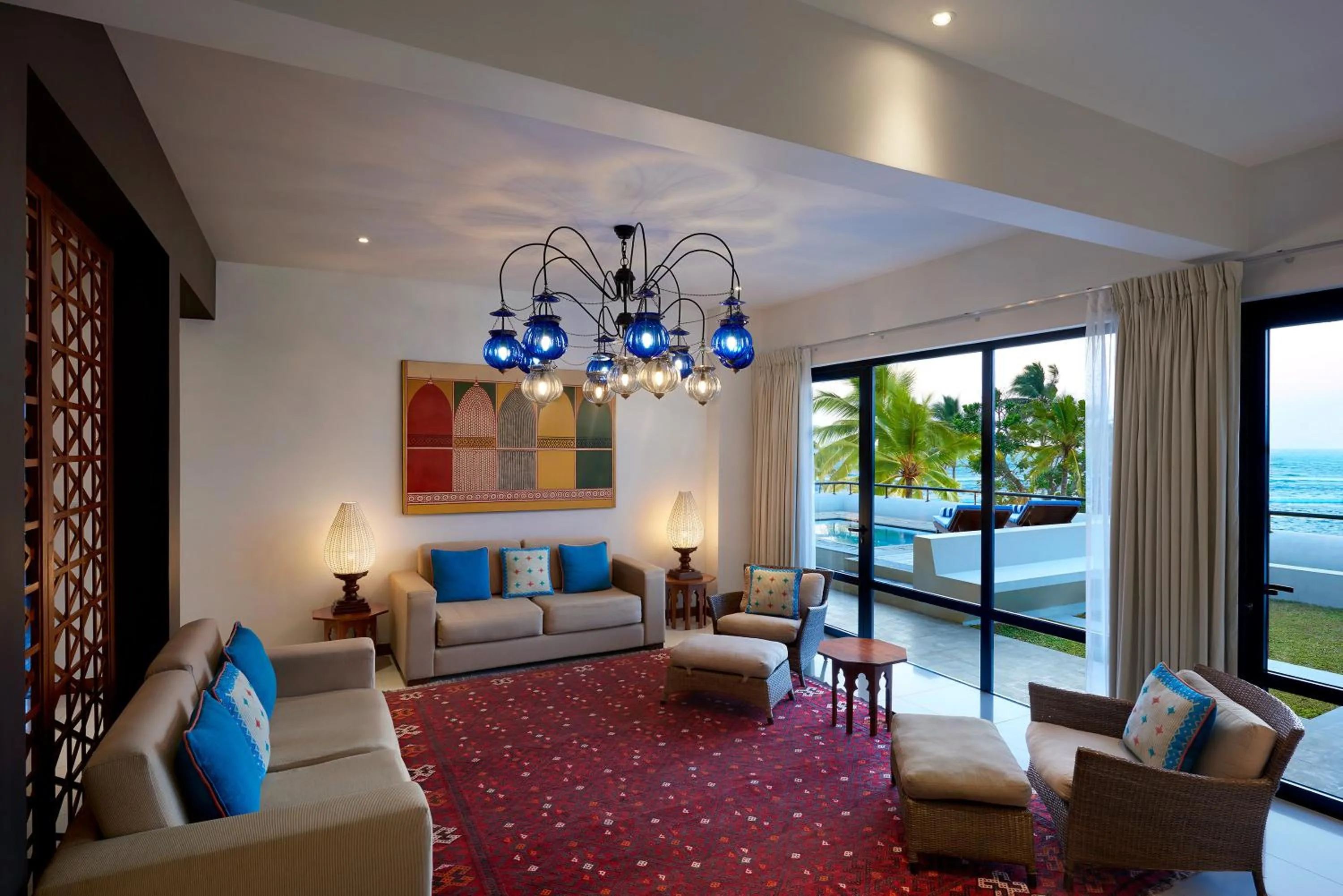 Decorative detail in Cinnamon Bey Beruwala