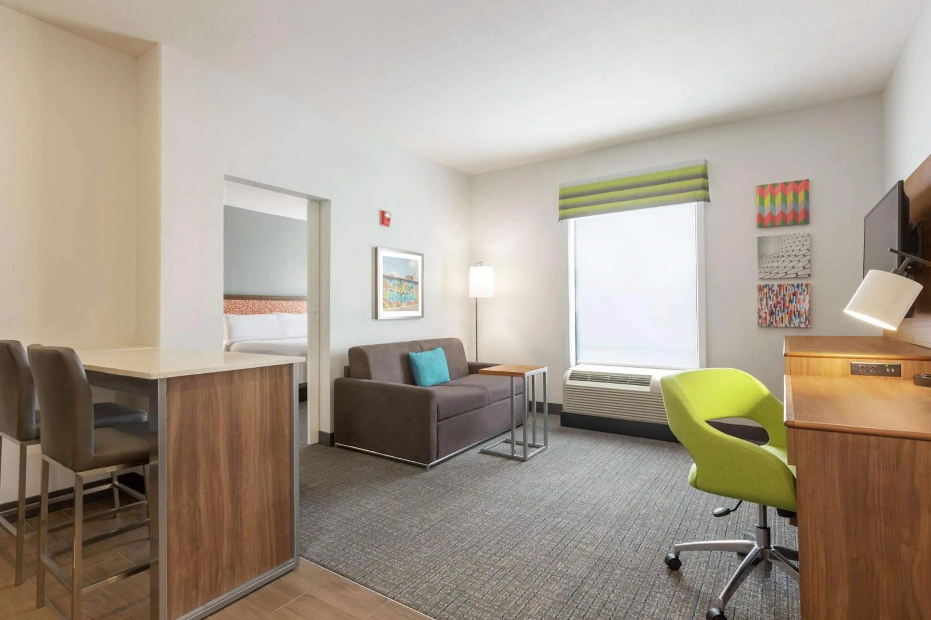 Bedroom in Hampton Inn & Suites Houston-Cypress Station