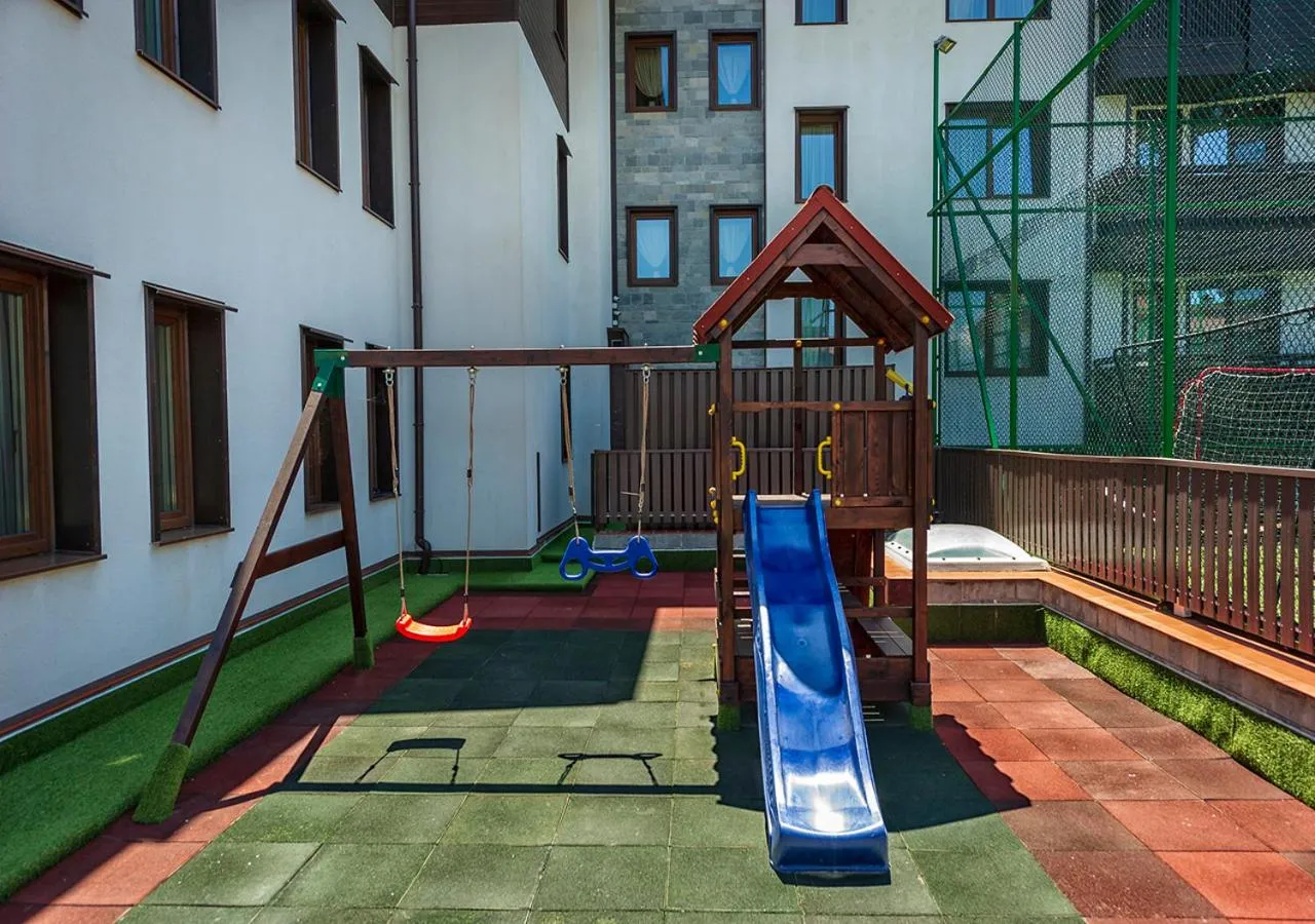 Children play ground in 7 Pools SPA Boutique Hotel
