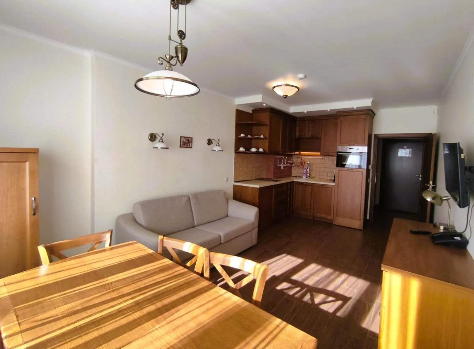 Kitchen or kitchenette in 7 Pools SPA Boutique Hotel