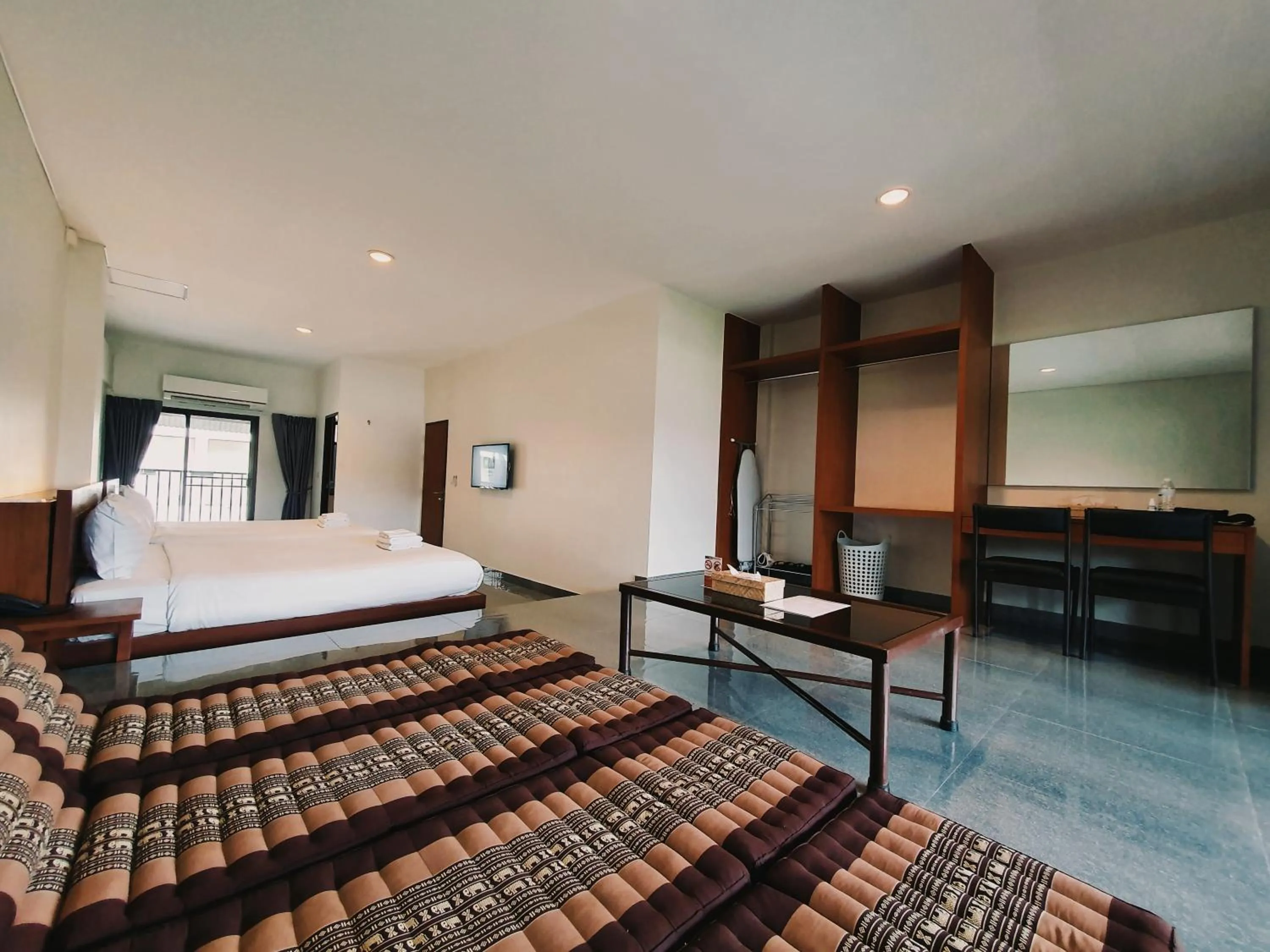 Bed in Sila Pool Villa