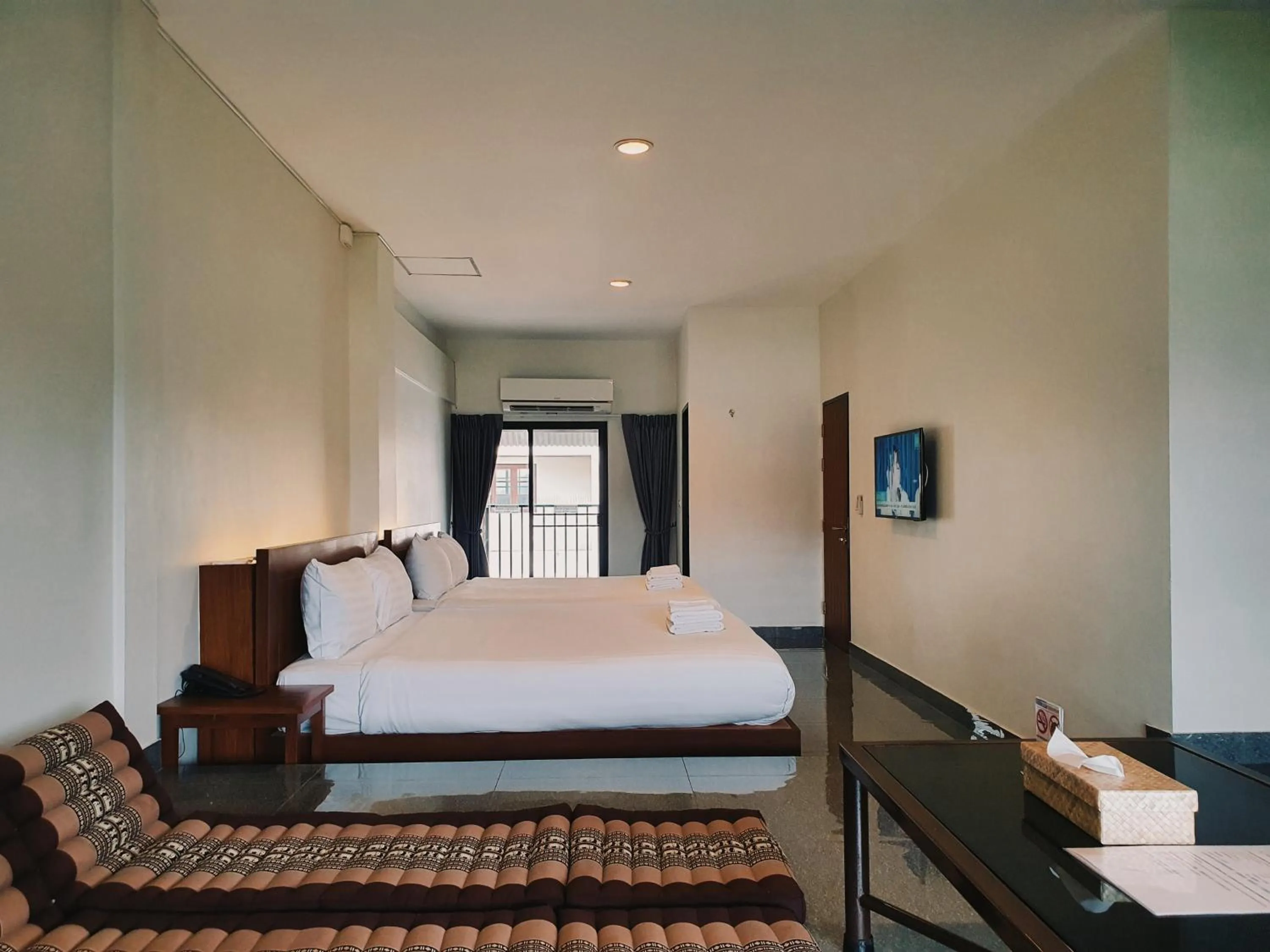 Bed in Sila Pool Villa