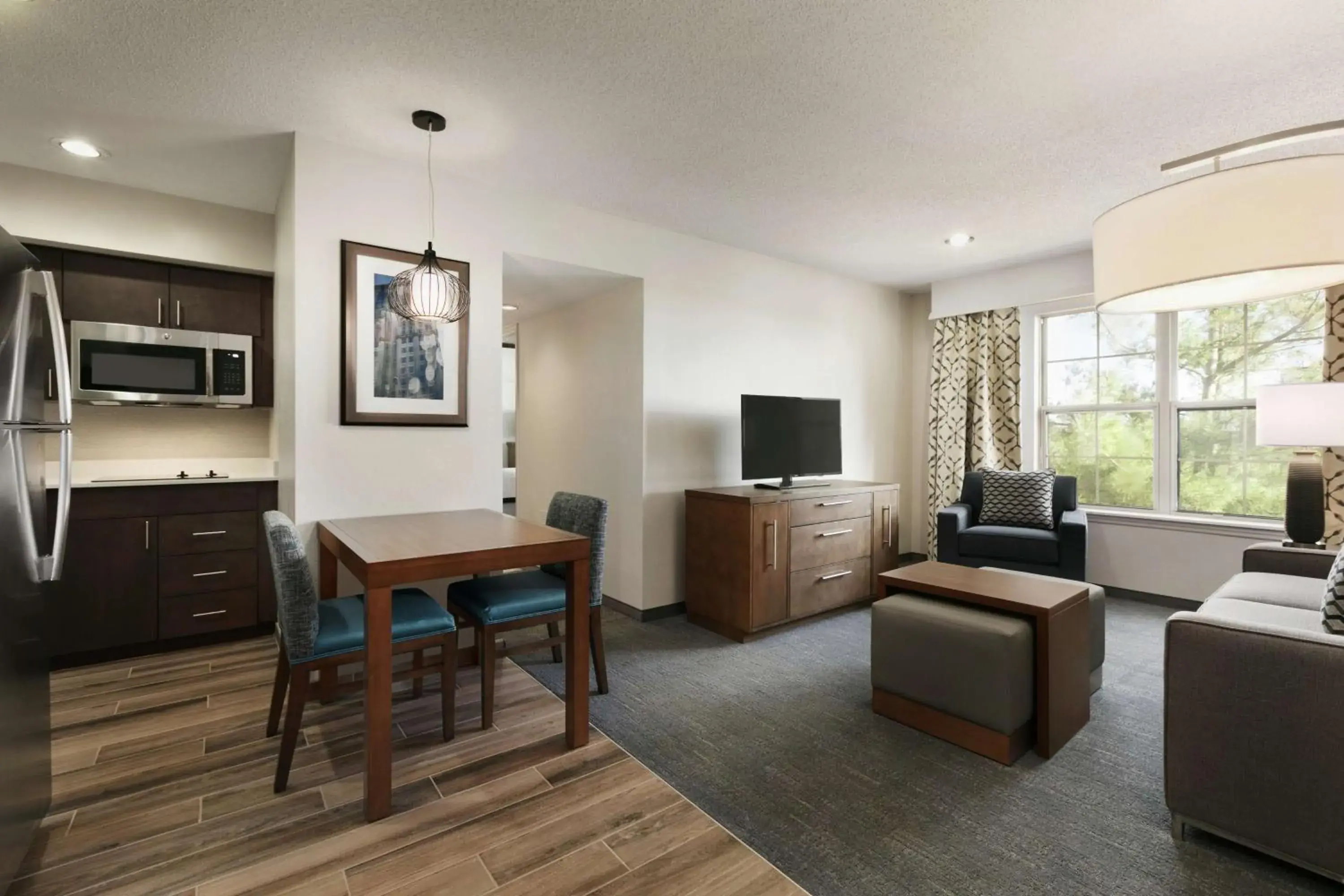 One-Bedroom Suite with Two Double Beds - Non-Smoking in Homewood Suites by Hilton Kansas City Airport One-Bedroom Suite with Two Double Beds - Non-Smoking in Homewood Suites by Hilton Kansas City Airport