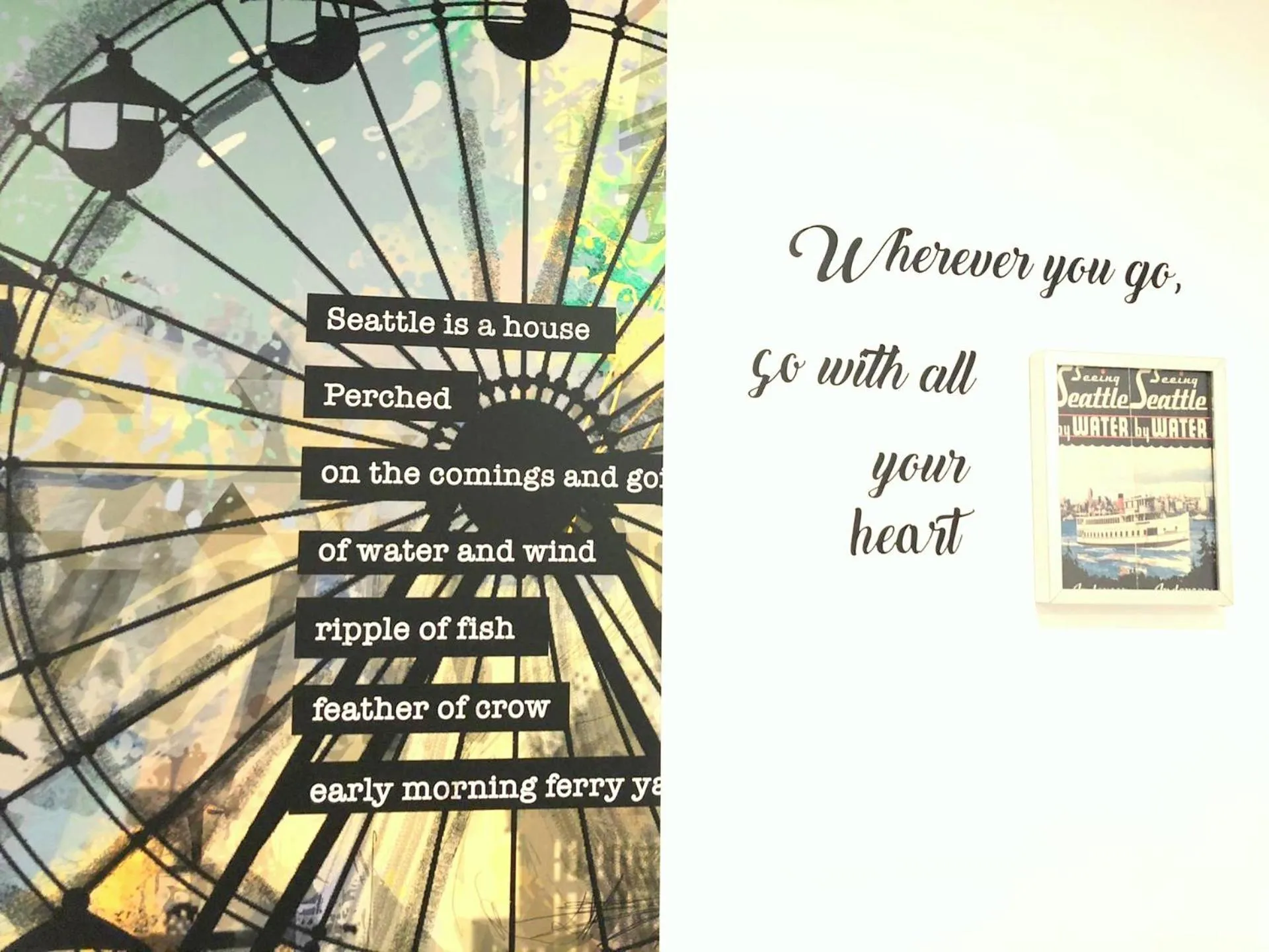 Decorative detail in The ART INN Seattle