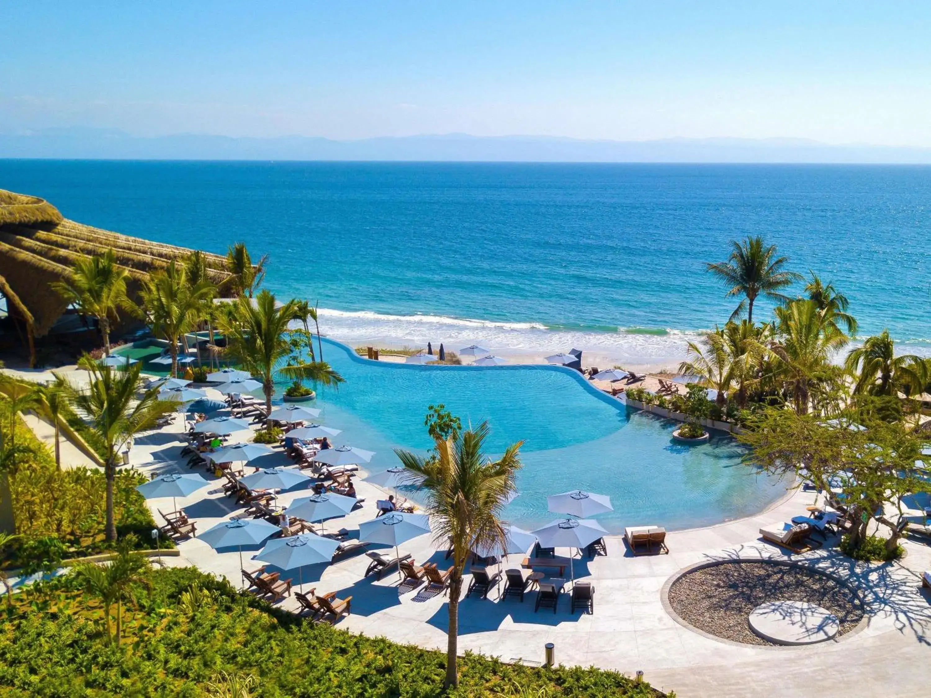 Pool view in Armony Marival Resort & Spa Punta de Mita - MGallery collection Pool view in Armony Marival Resort & Spa Punta de Mita - MGallery collection