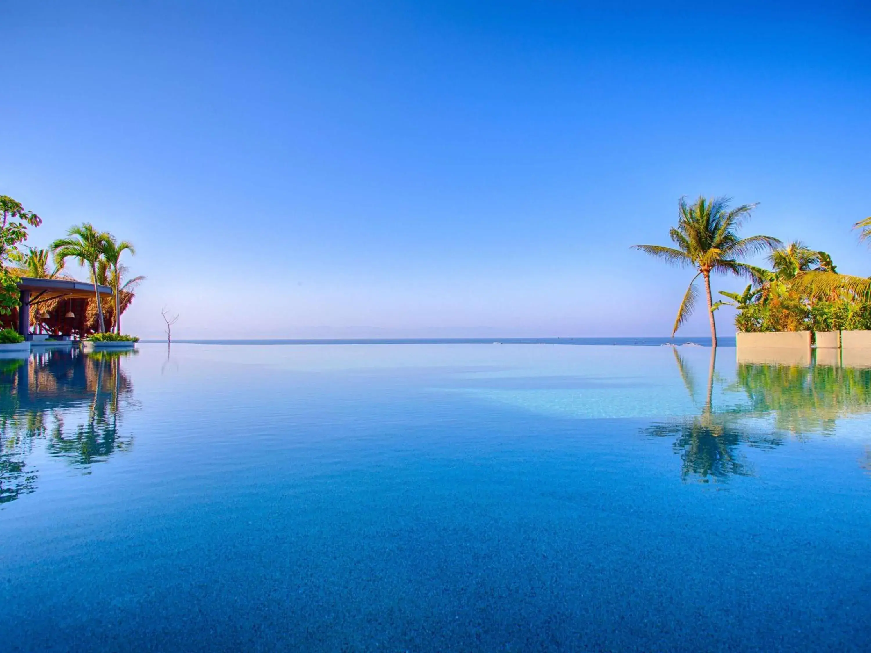 Pool view in Armony Marival Resort & Spa Punta de Mita - MGallery collection Pool view in Armony Marival Resort & Spa Punta de Mita - MGallery collection