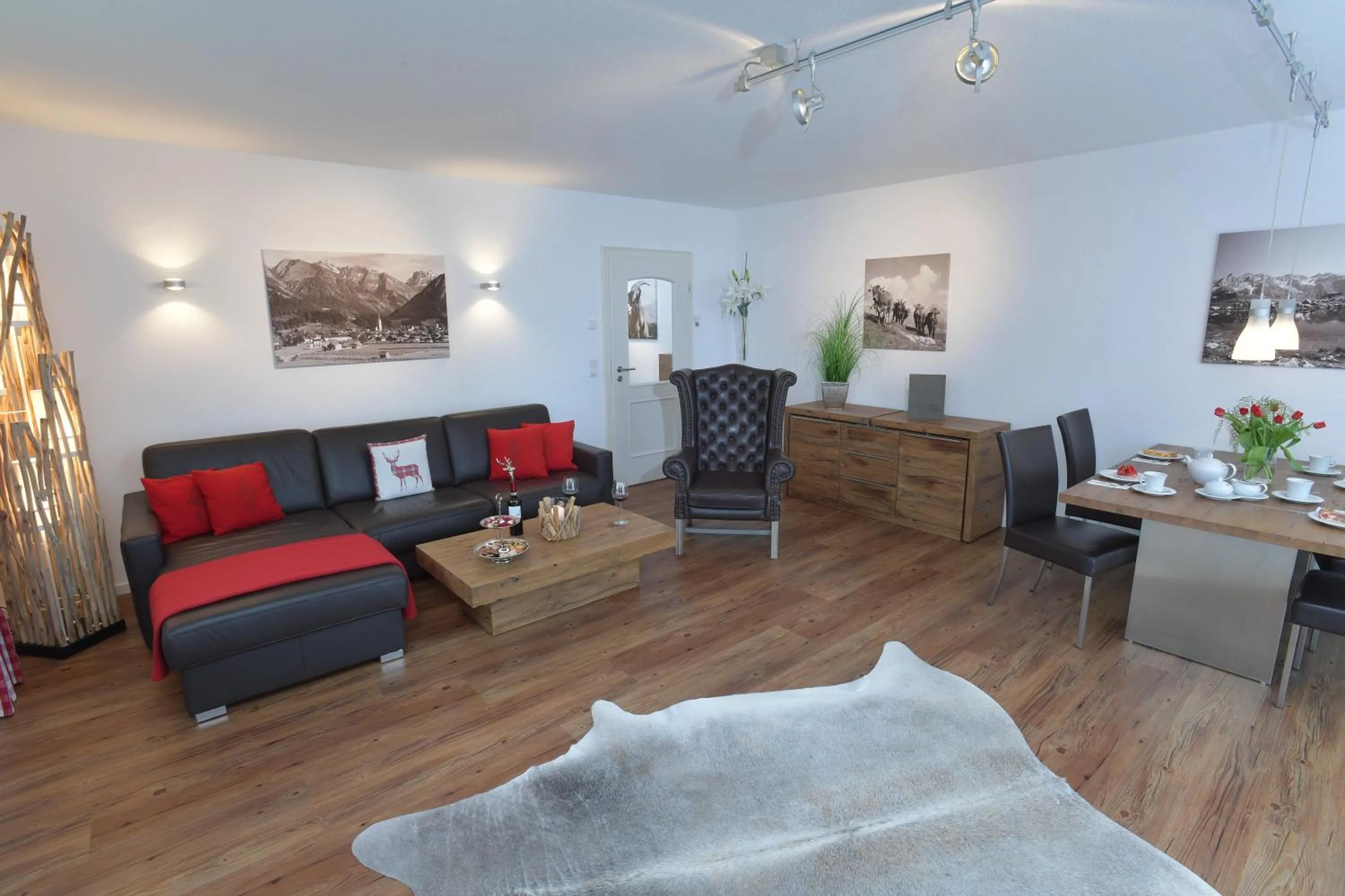 Living room in Ferienwohnungen Gerlach