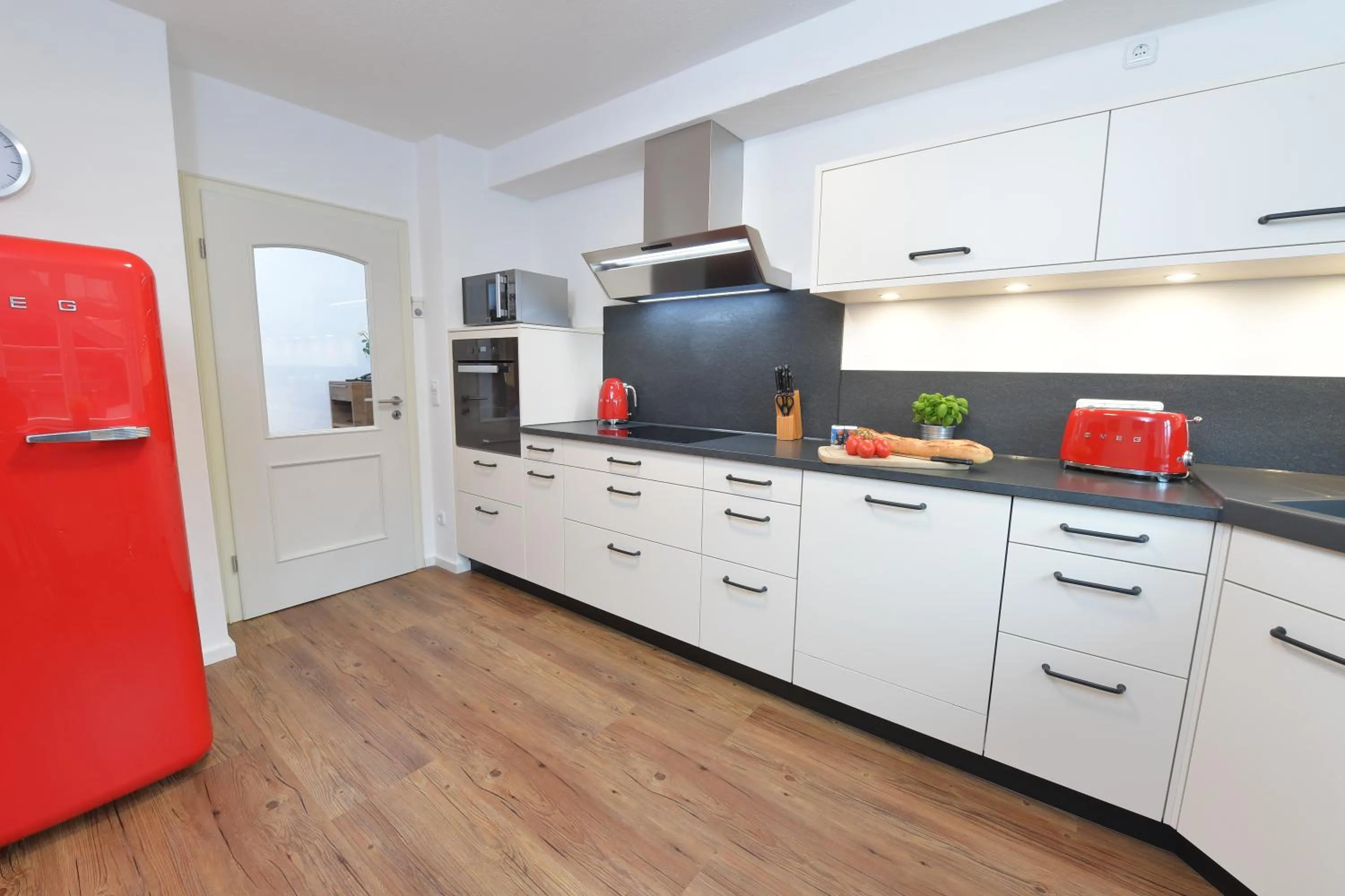 Kitchen or kitchenette in Ferienwohnungen Gerlach