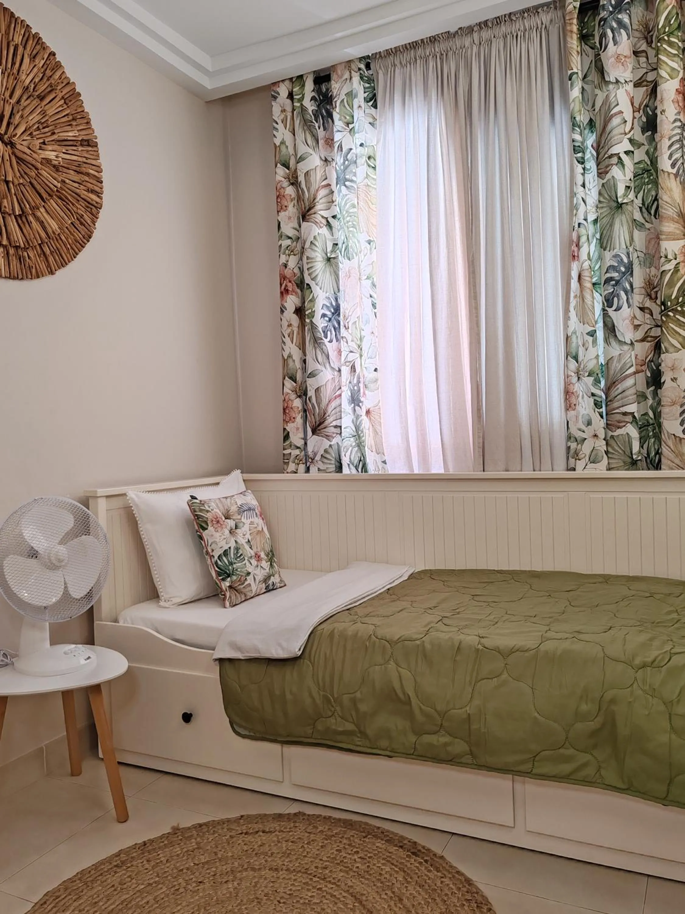 Bed in Paula Pool Apartment Adeje