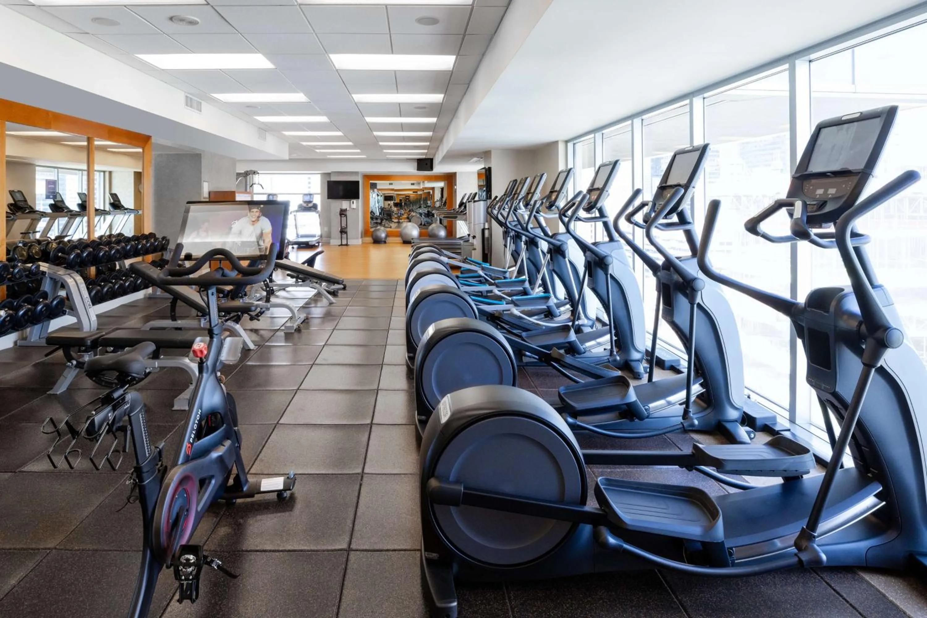 Fitness centre/facilities in Hilton Americas - Houston